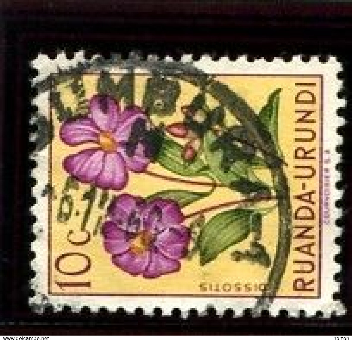 Ruanda-Urundi Usumbura 1 Oblit. Keach 11(N)1 Sur C.O.B. 177 Le 06/12/1960 - Used Stamps