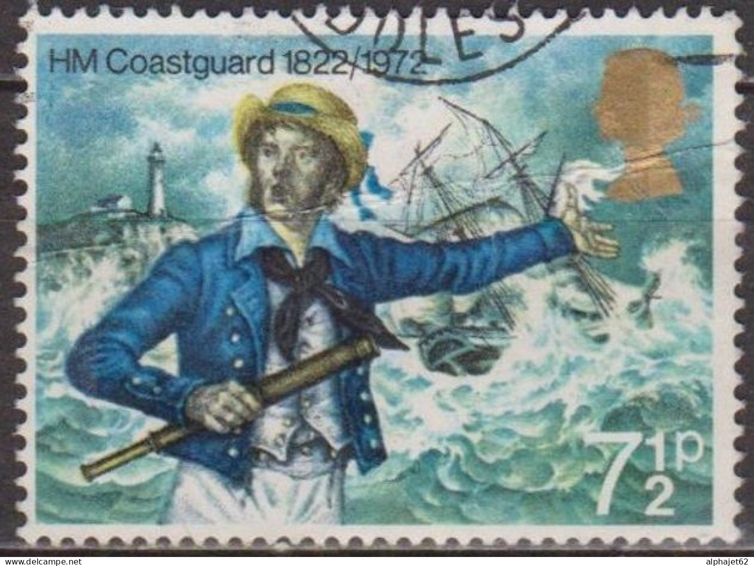 Création Des Gardes Cotes - GRANDE BRETAGNE - Sauvetage En Mer - N° 658 - 1973 - Usati