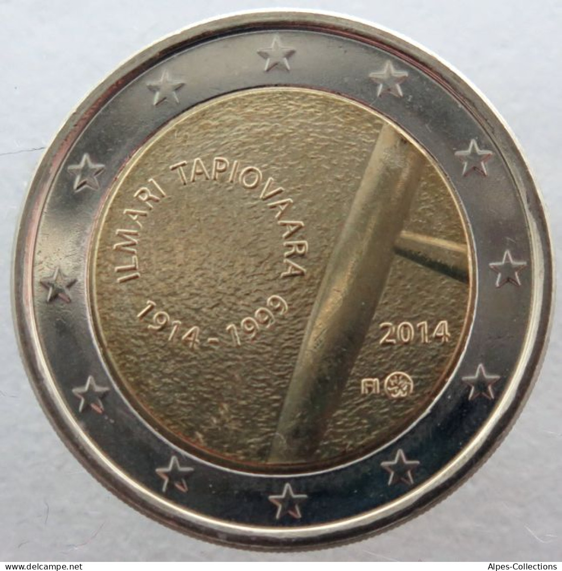 FI20014.2 - FINLANDE - 2 Euros Commémo. Ilmari Tapiovaara - 2014 - Finlandia