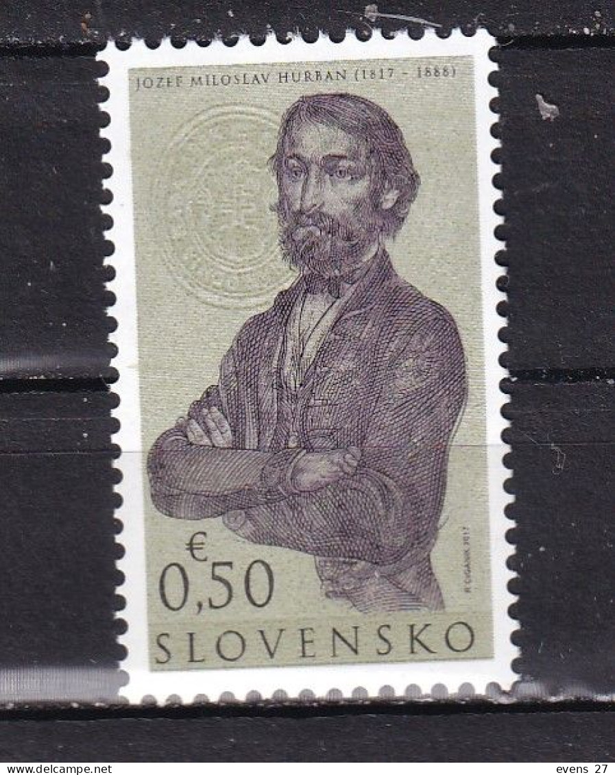 SLOVAKIA-2017-HURRAN-MNH - Unused Stamps