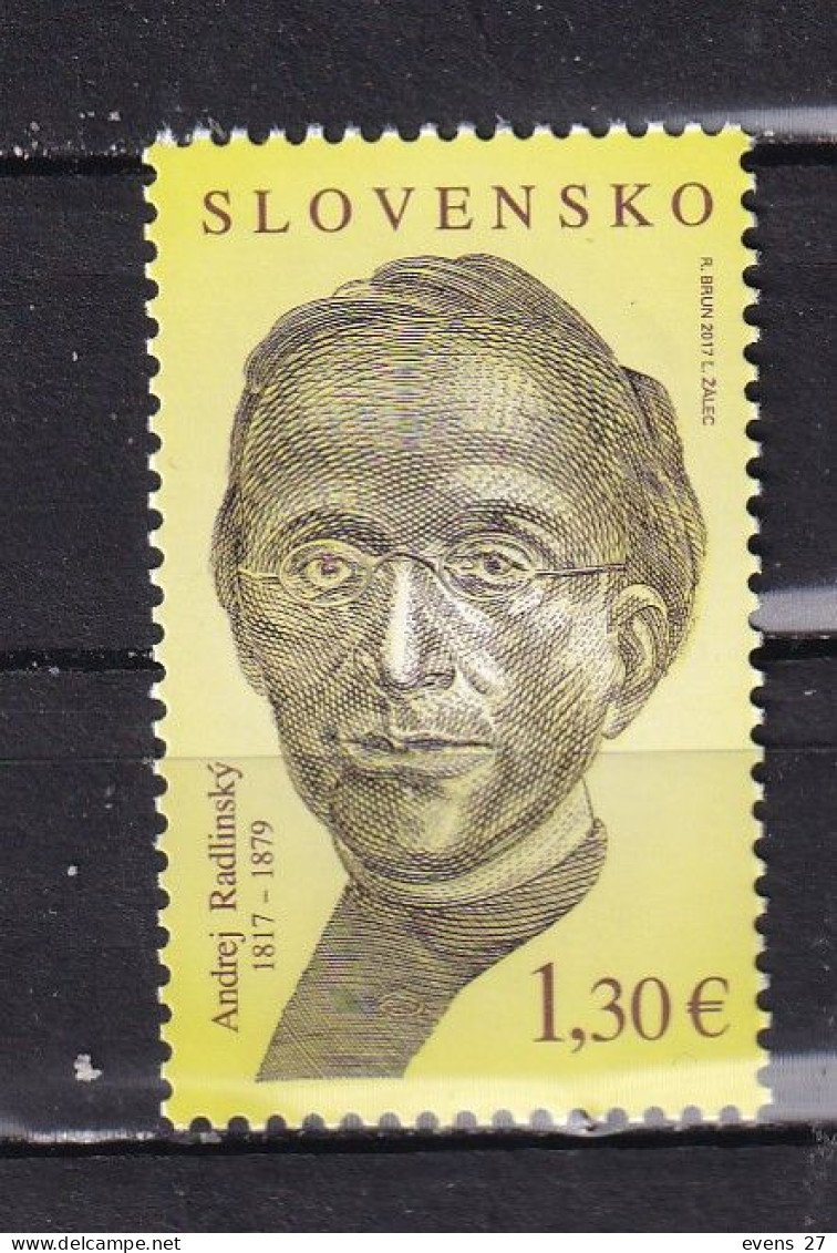 SLOVAKIA-2017-RADLINSKY-MNH - Unused Stamps