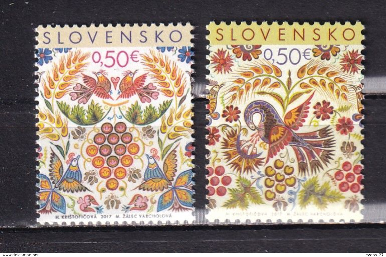 SLOVAKIA-2017-EASTER-MNH - Ongebruikt