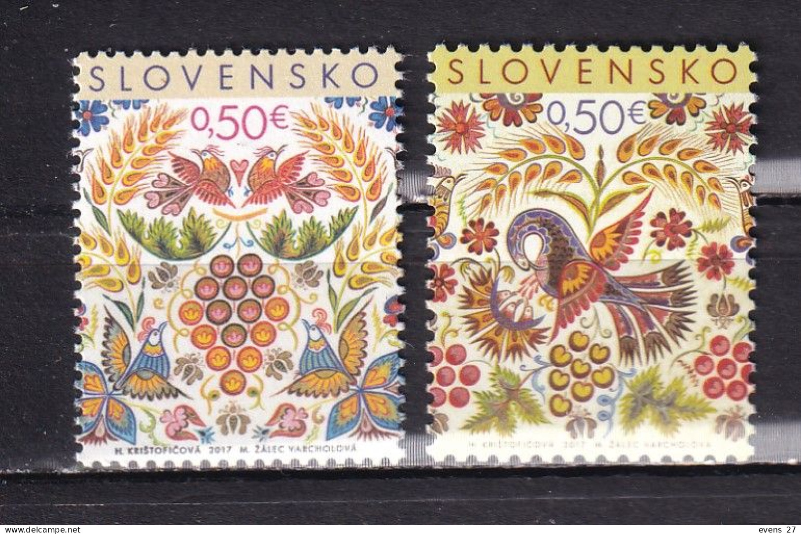 SLOVAKIA-2017-EASTER-MNH - Unused Stamps