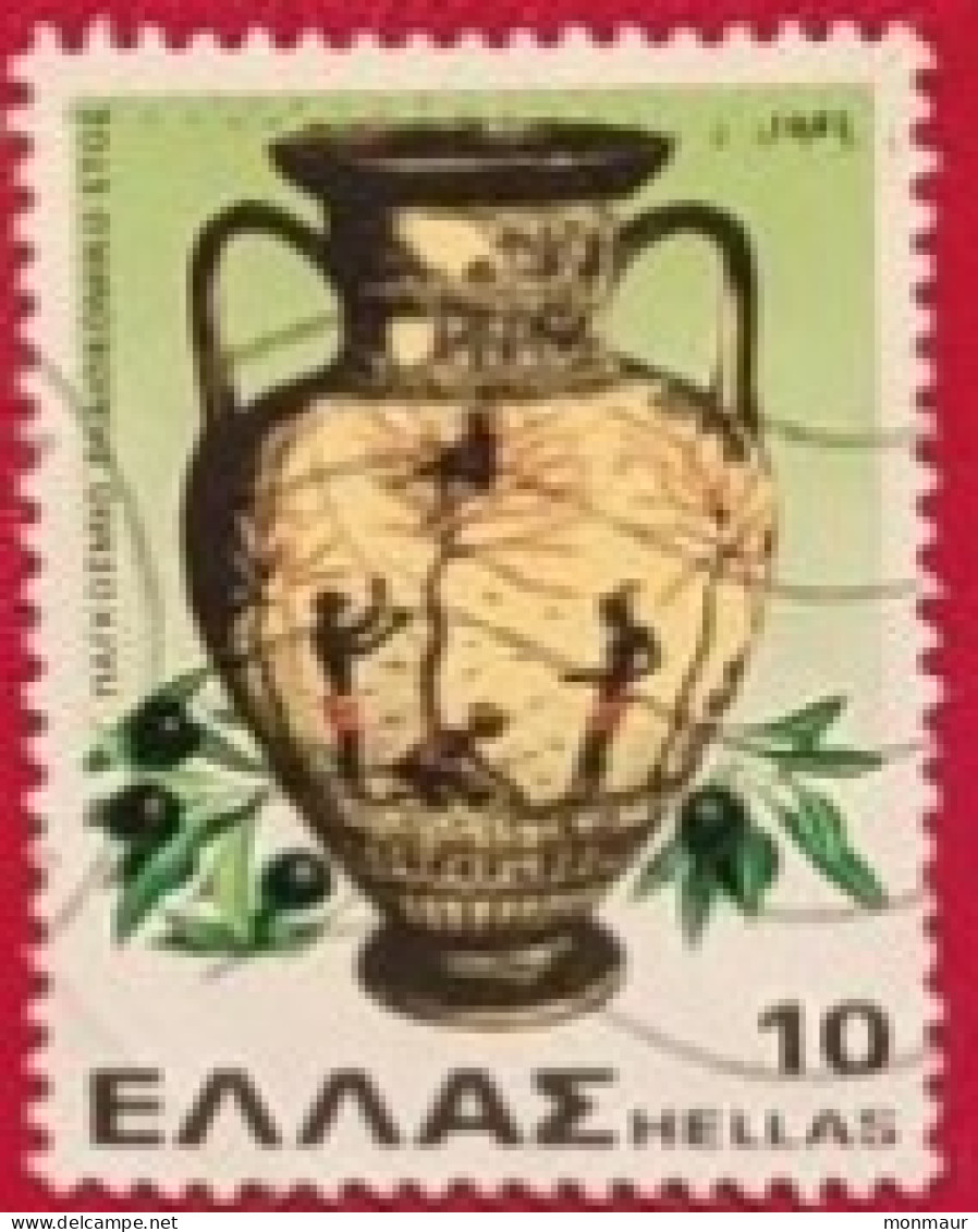 GRECIA 1980 YEAR OF OLIVE CULTIVATION - Usati