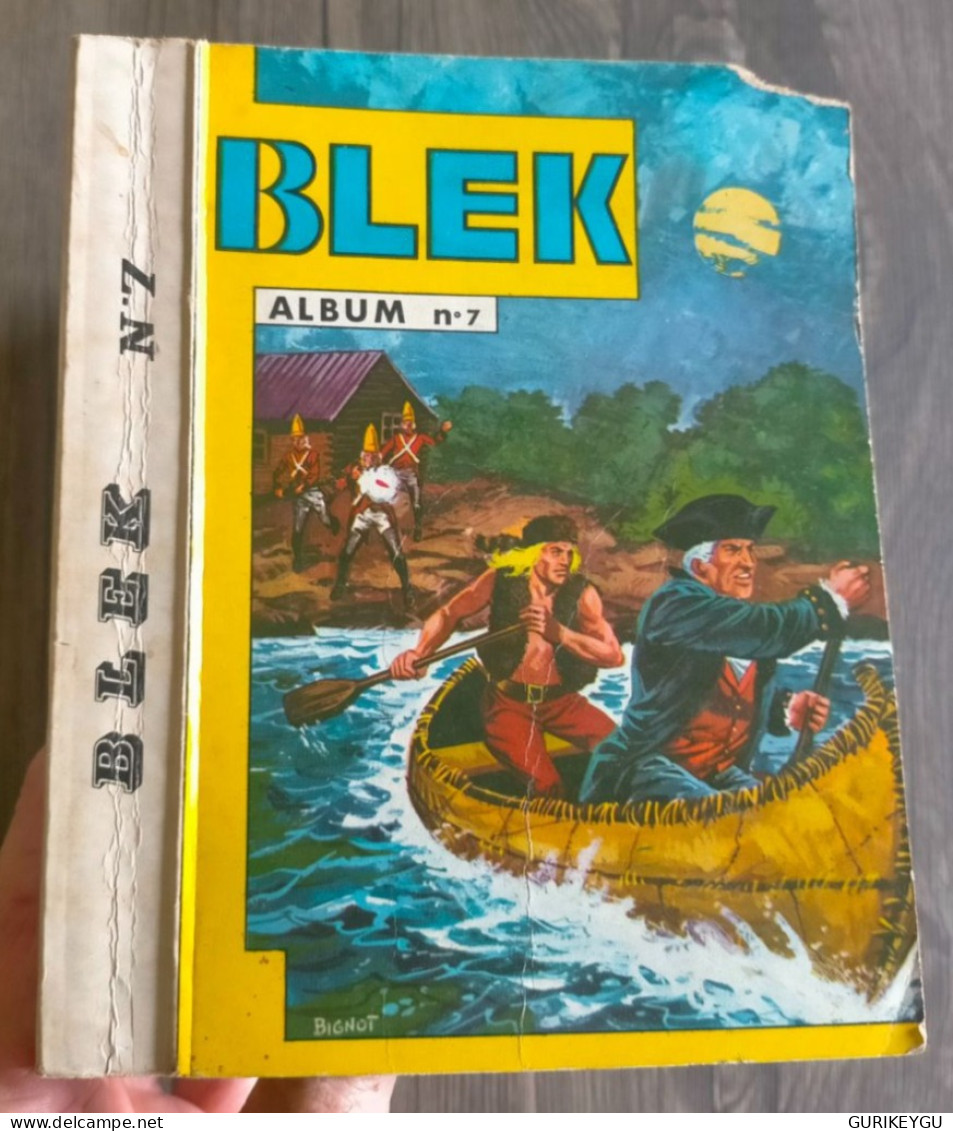 ALBUM Du Grand BLEK N° 7 Avec 192.193.194.195.196.197 LUG 100% Complet 1971 - Blek