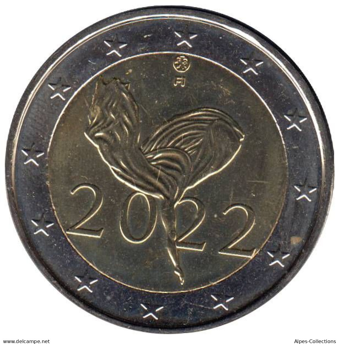 FI20022.1 - FINLANDE - 2 Euros Commémo. Anniv Du Ballet National Finlande - 2022 - Finlande