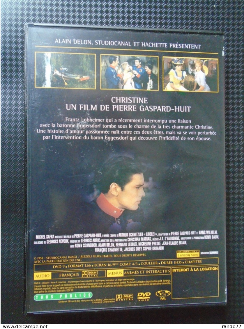 Dvd   Alain DELON   Christine - Lovestorys