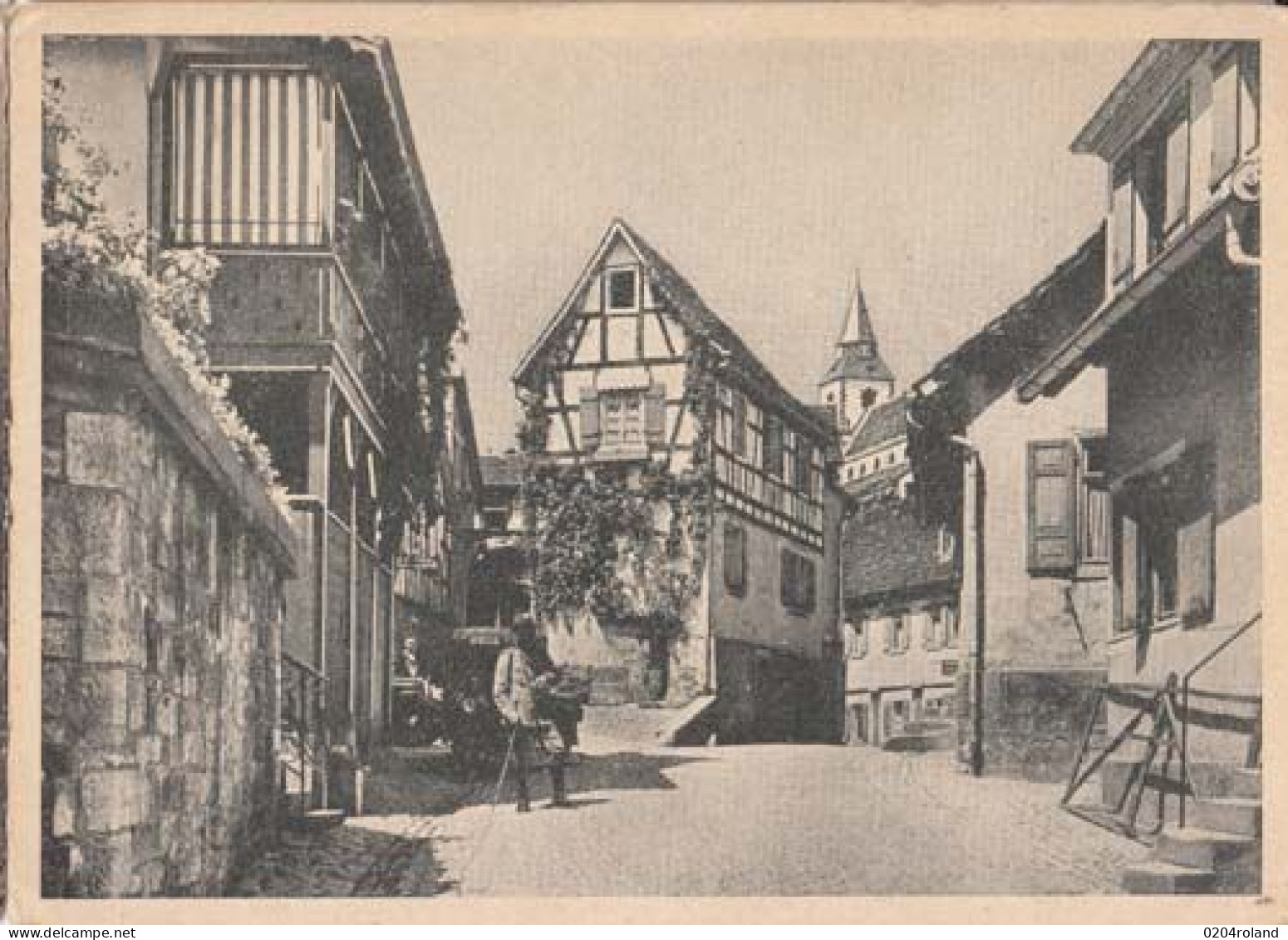 Carte Allemùagne - Bade Xurtemberg - Gernsbach - Une Jolie Rue Du Village : Achat Immédiat - Gernsbach