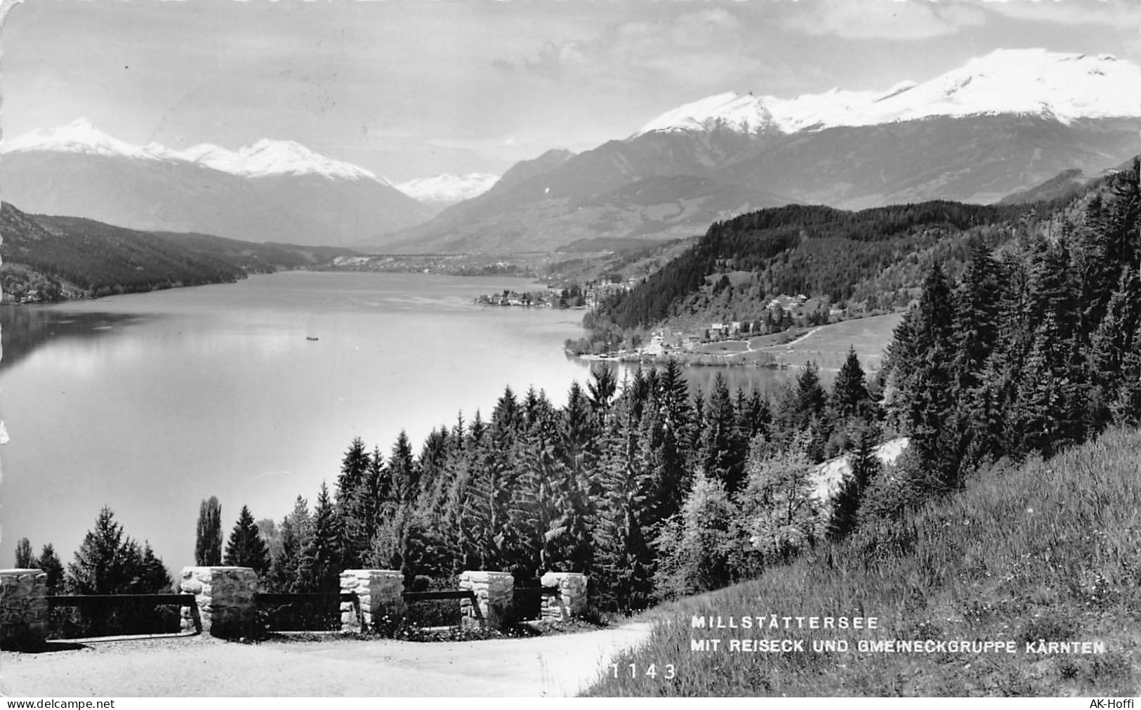 MILLSTÄTTERSEE MIT REISECK UND GMEINECKGRUPPE KÄRNTEN (1211) - Millstatt