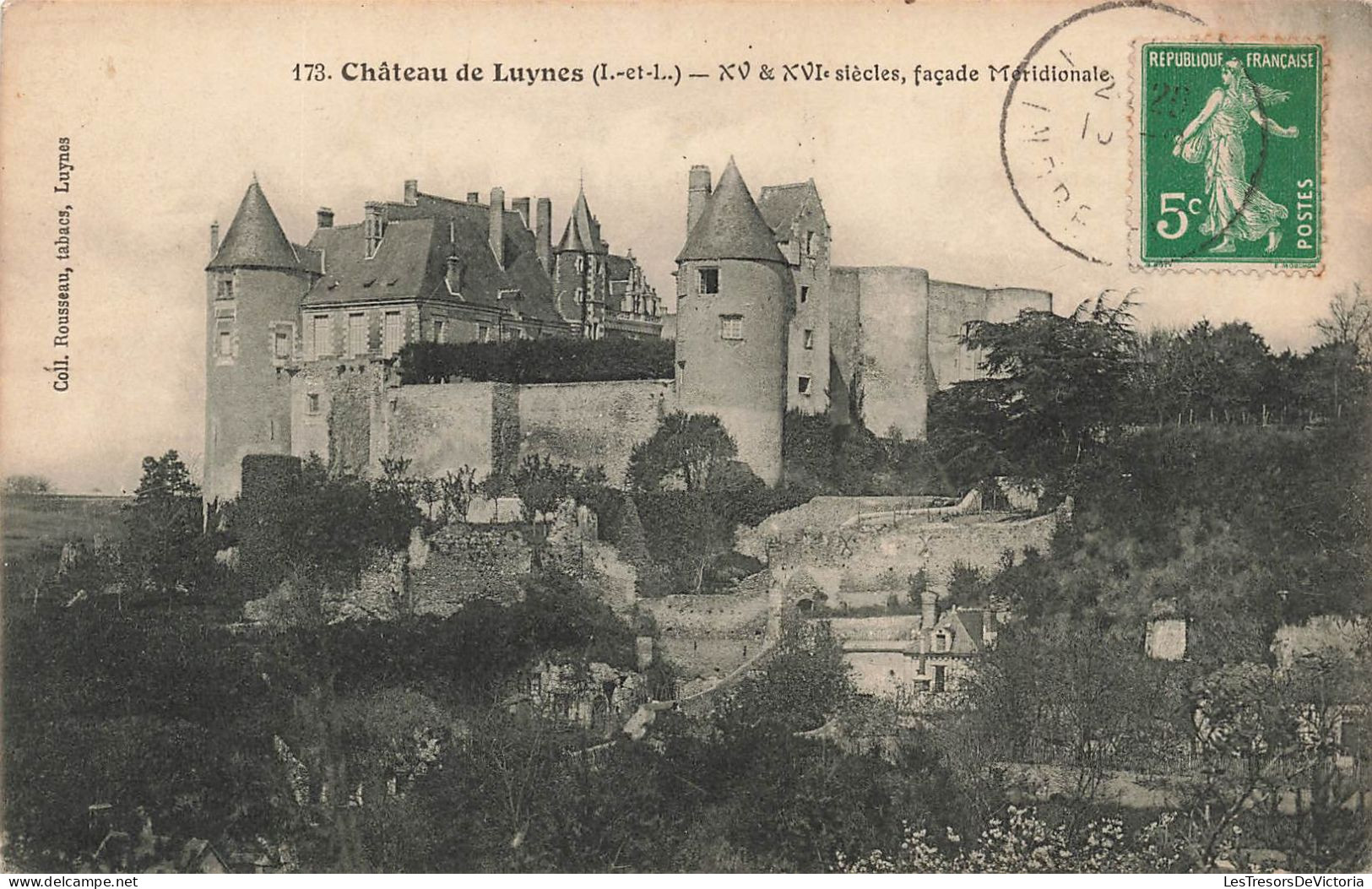 FRANCE - Vue Générale Du Château De Luynes (I Et L) - XV & XVIe Siècles Façade Méridionale - Carte Postale Ancienne - Luynes