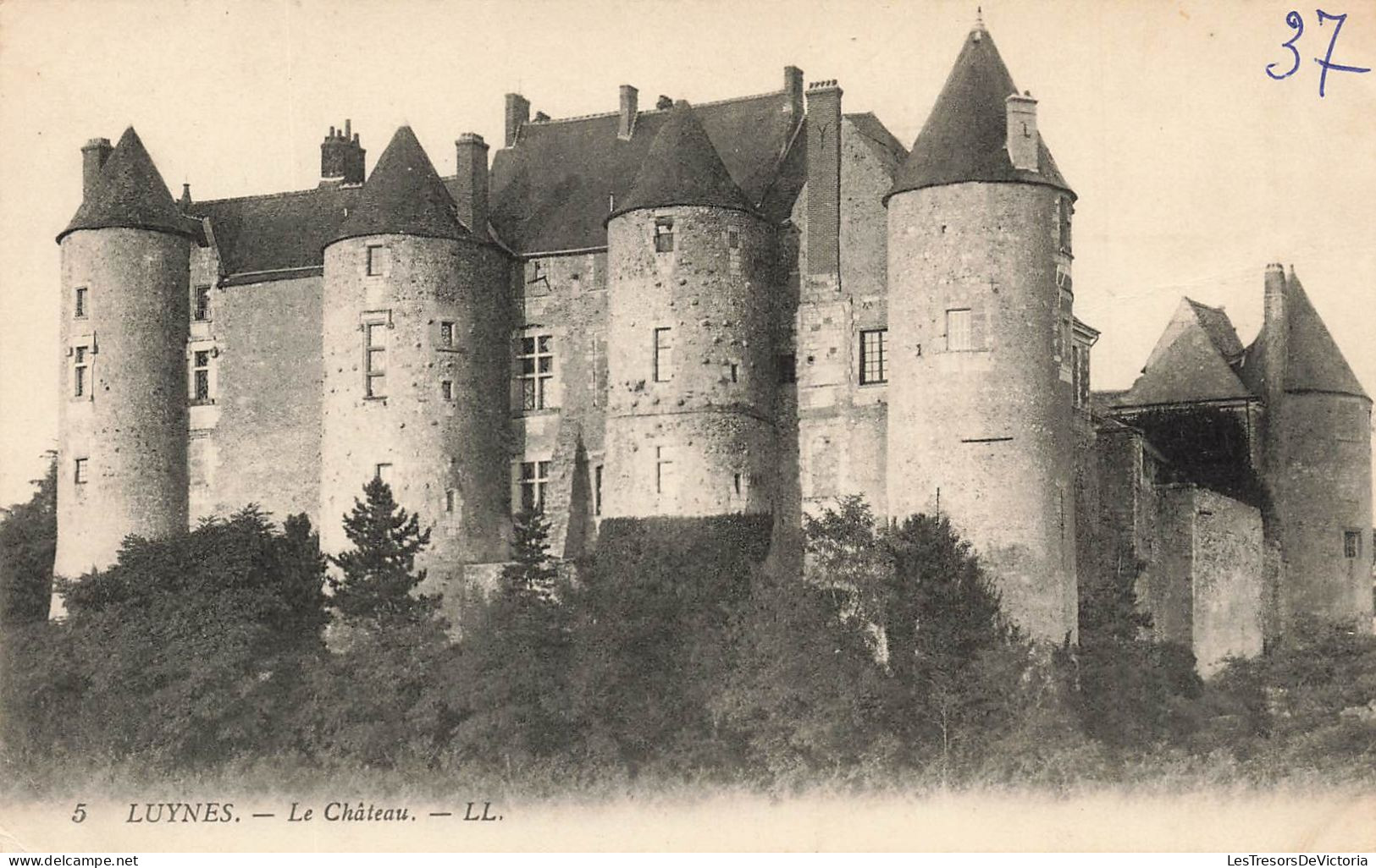 FRANCE - Luynes - Vue D'ensemble Du Château - Le Château - L L - Carte Postale Ancienne - Luynes