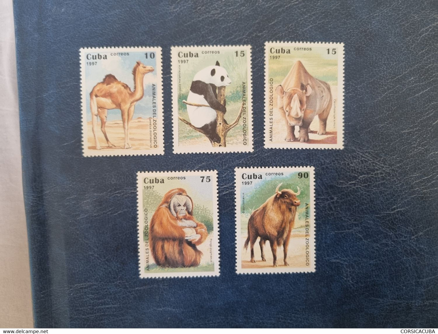 CUBA  NEUF  1997   ANIMALES  DEL  ZOOLOGICO // PARFAIT  ETAT--1er  CHOIX - Unused Stamps