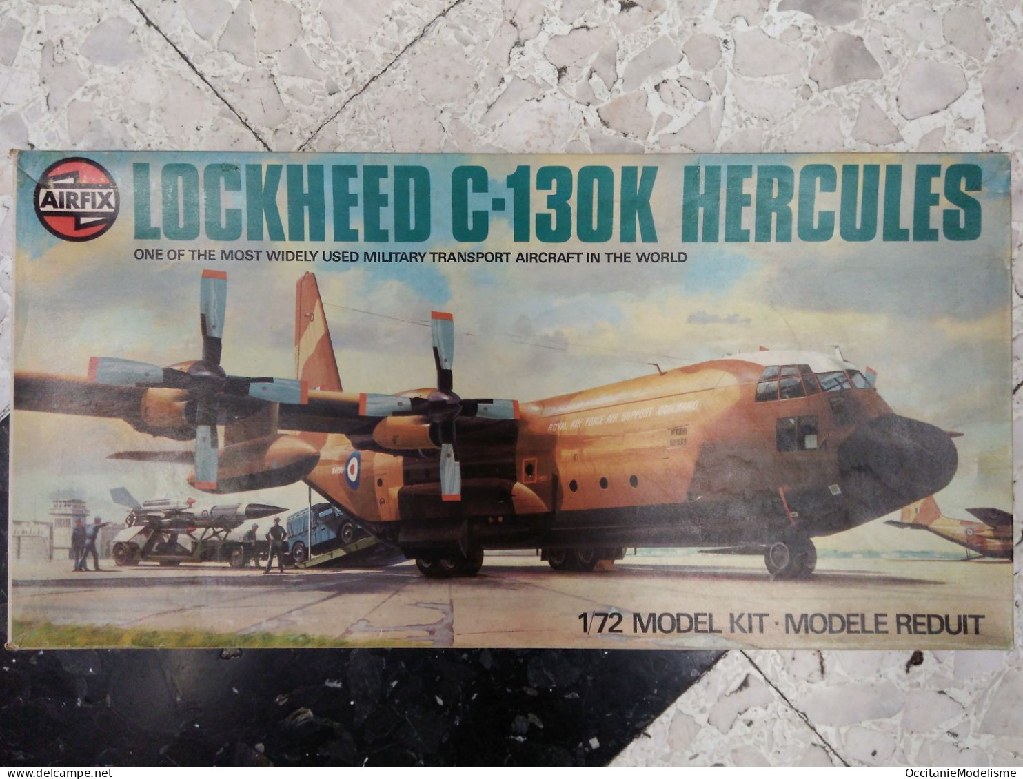 Airfix - LOCKHEED HERCULES C-130K RAF Maquette Kit Plastique Réf. 09001-0 1/72 - Vliegtuigen