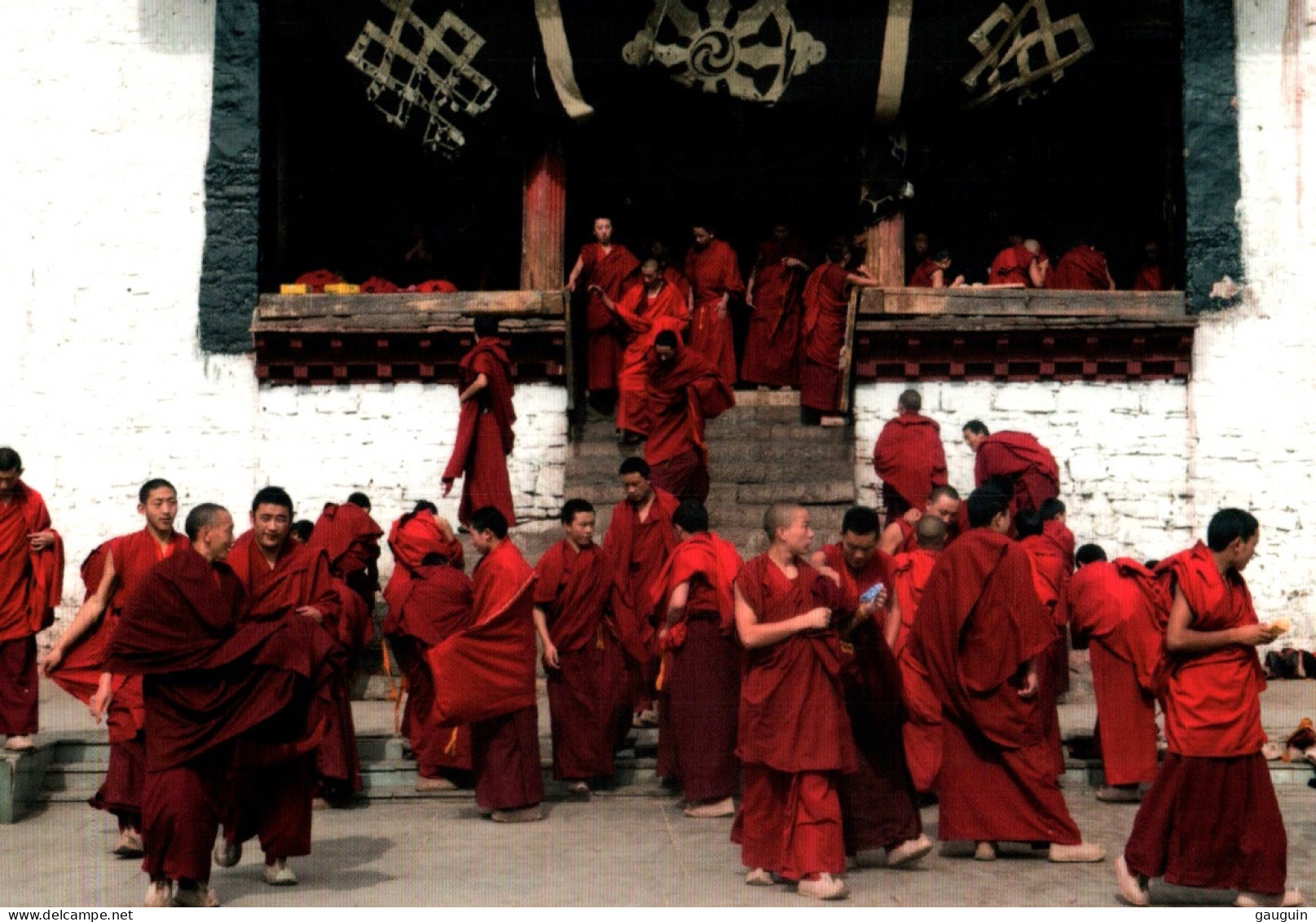 CPM - TIBET - Monastère JAMPALING De CHAMDO - Photo Christian Rausch .... - Tibet