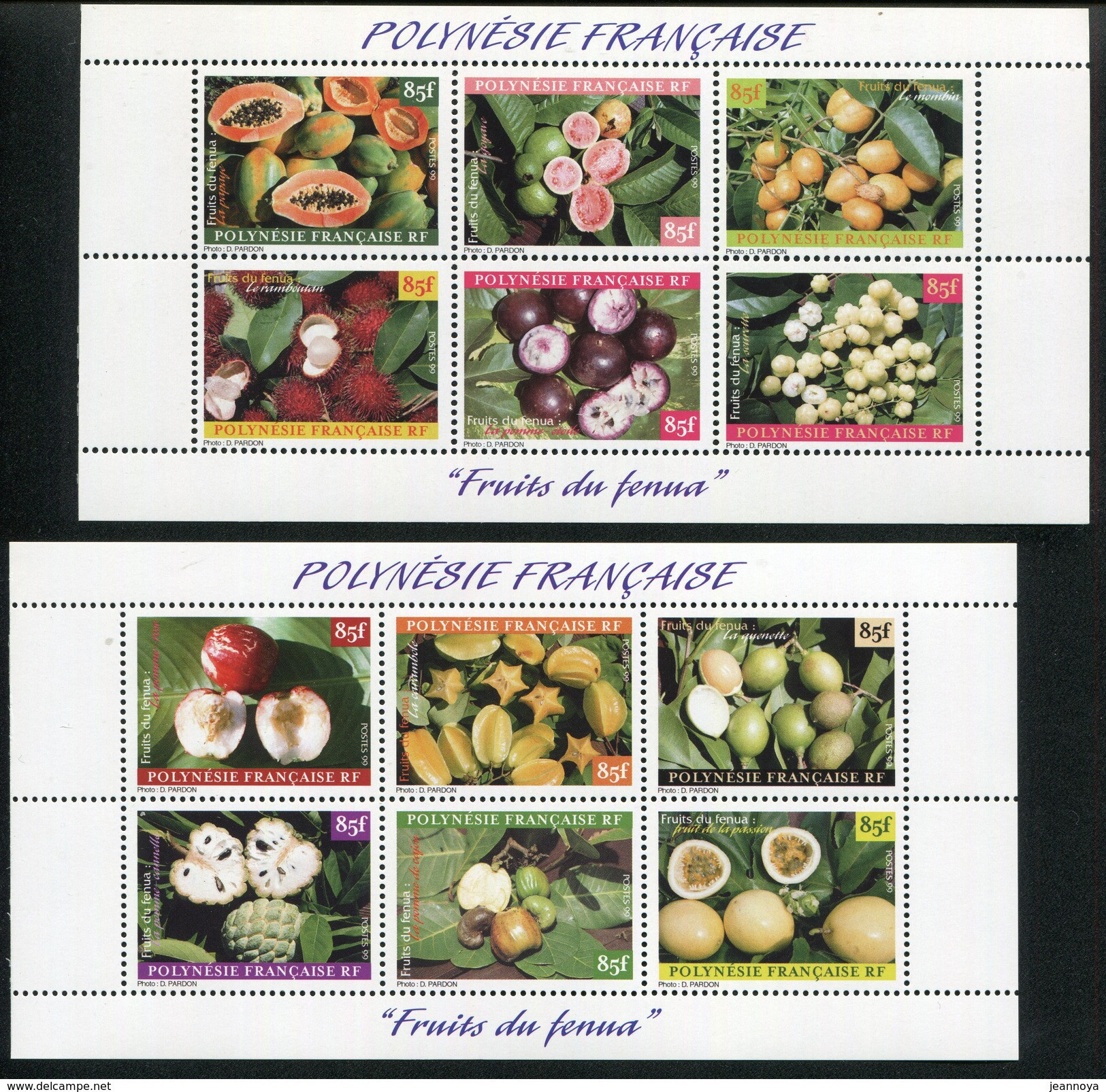 POLYNESIE FRANCAISE - CARNET N° C590-1 * * - FRUITS DU FENUA - LUXE - Carnets