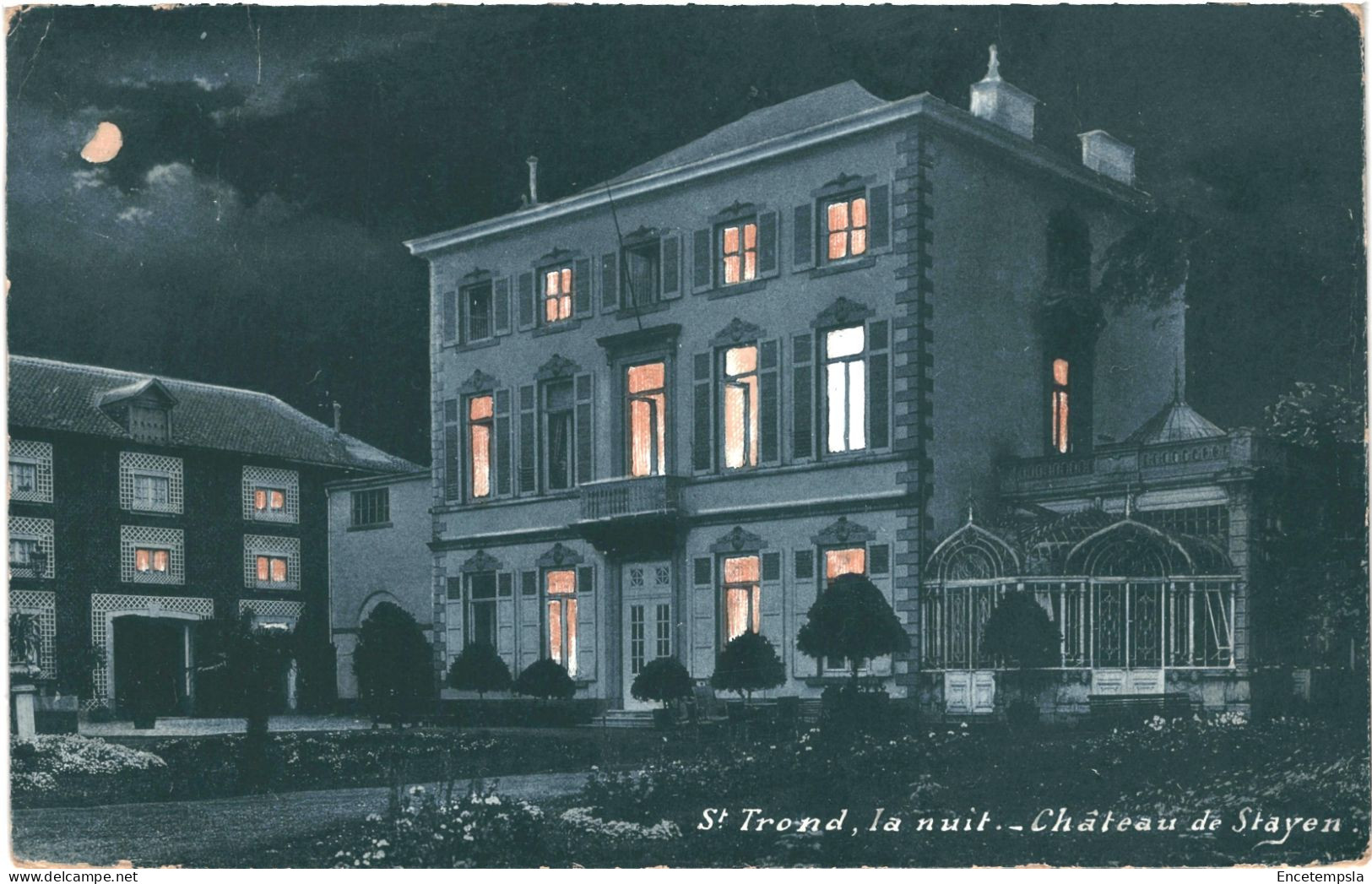 CPA Carte Postale Belgique Saint Trond La Nuit Château De Stayen1907  VM77607 - Sint-Truiden