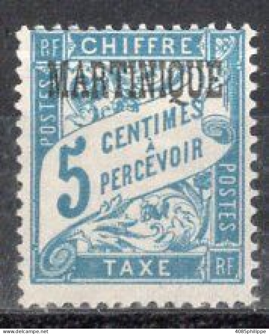 Martinique Timbre-Taxe N°1* Neuf Charnière TB  Cote : 2€25 - Strafport