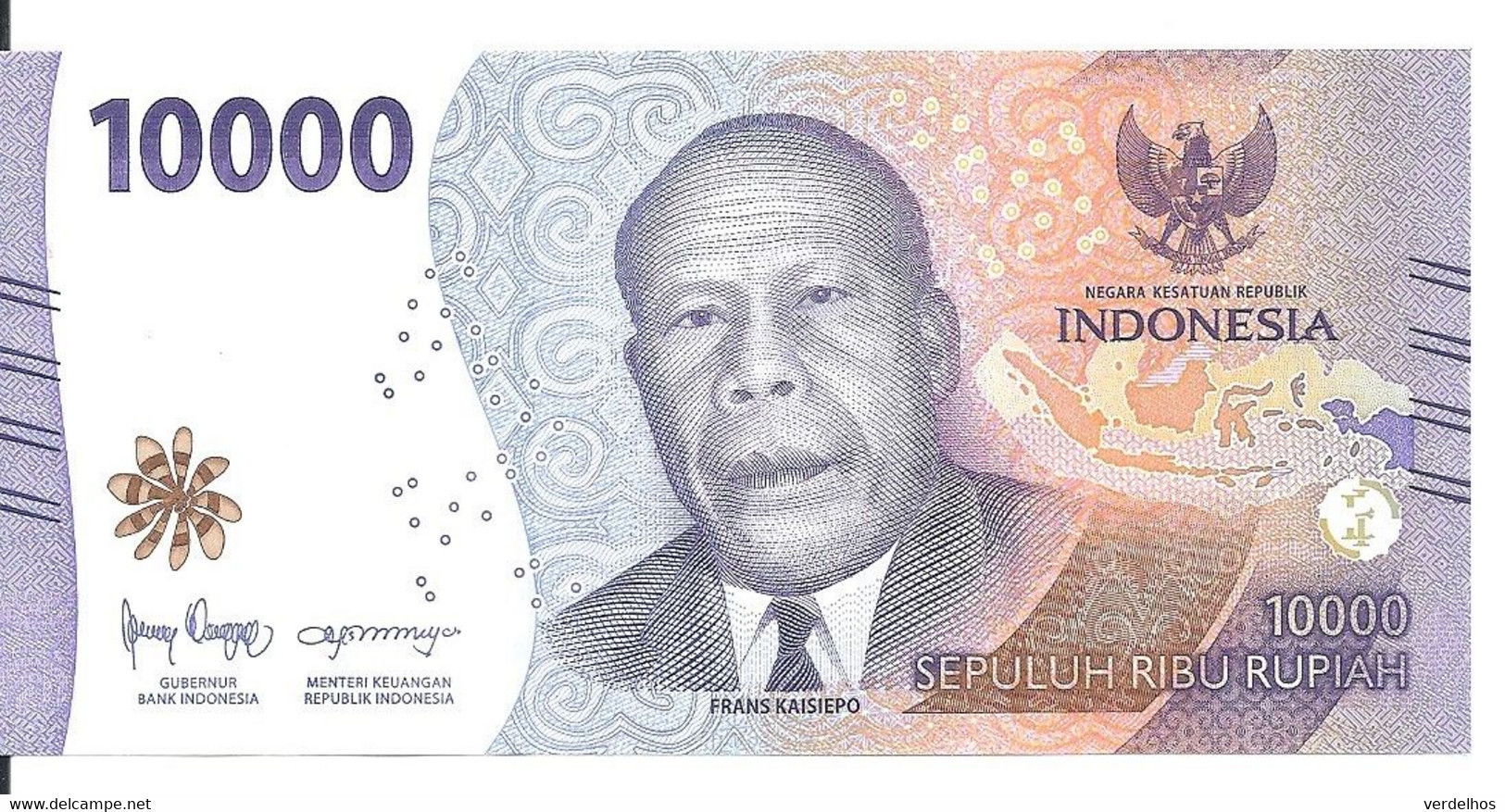 INDONESIE 10000 RUPIAH 2022 UNC P 165 - Indonesia