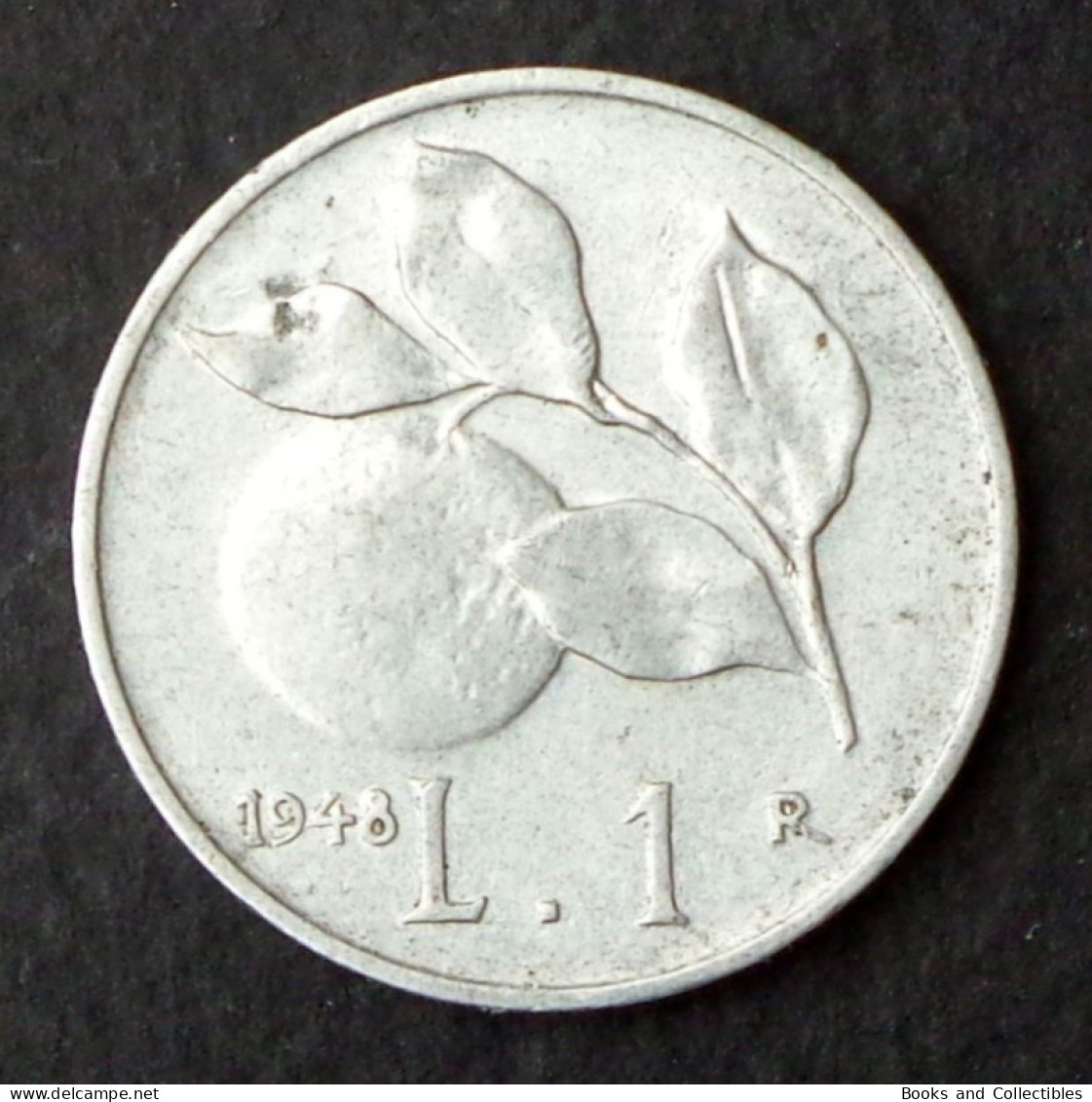 ITALY - 1 Lira 1948 - KM# 87 * Ref. 0081 - 1 Lire