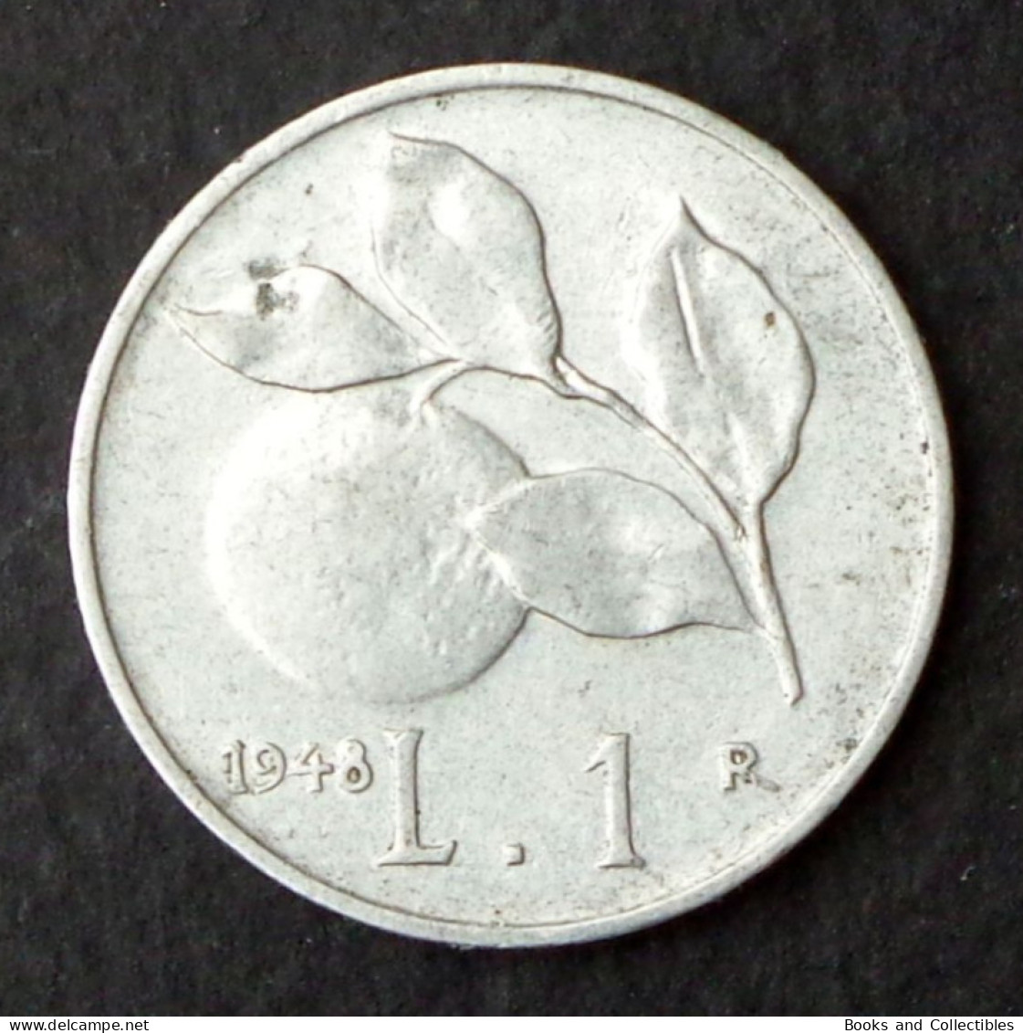 ITALY - 1 Lira 1948 - KM# 87 * Ref. 0081 - 1 Lira