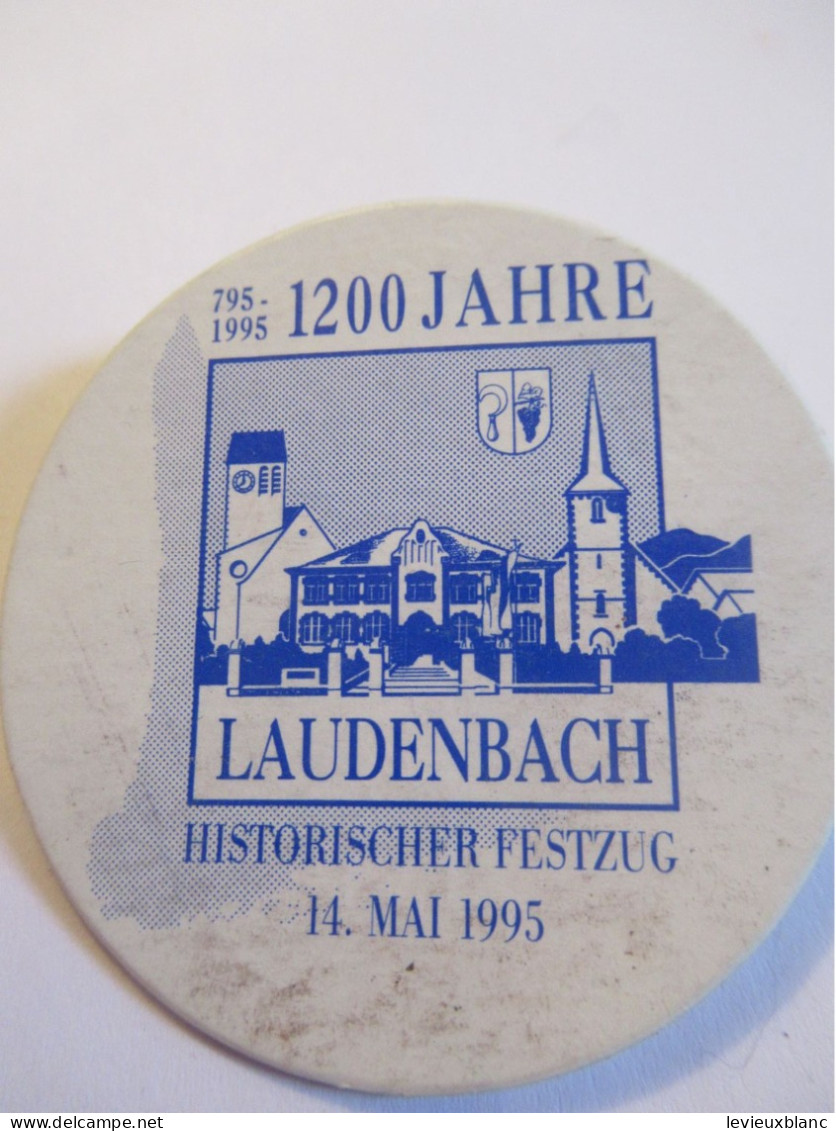 Badge Commémoratif/ "1200 Jahre Laudenbach 795-1995 /Allemagne  /1995   INS217 - Polizia