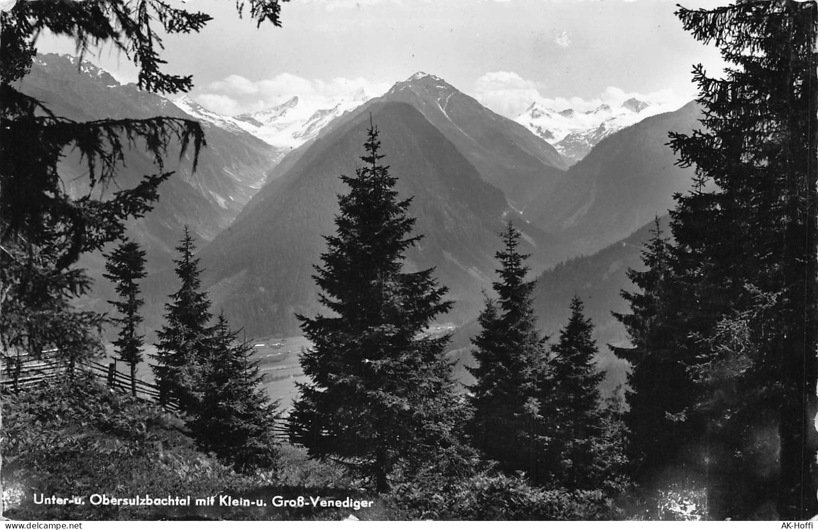 Unter-u. Obersulzbachtal Mit Klein-u. Groß-Venediger (1230) - Neukirchen Am Grossvenediger