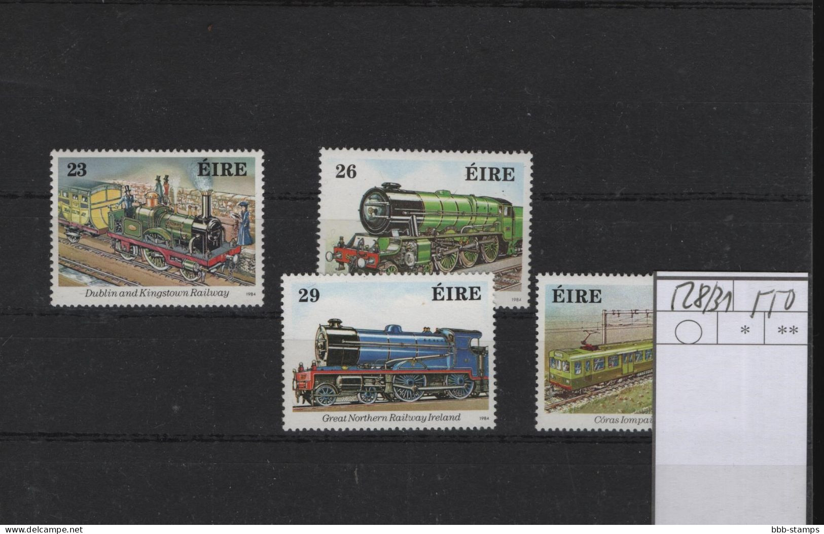 Irland Michel Cat.No. Mnh/** 528/531 - Nuovi