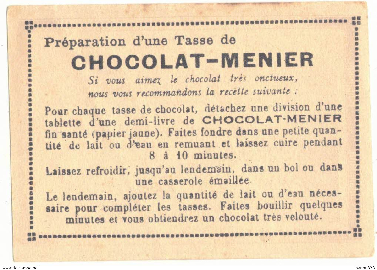 IMAGE CHROMO CHOCOLAT MENIER TASSE N° 514 NORVEGE OSLO LE PALAIS ROYAL FAMILLE ROYALE NORVEGIENNE MONARCHIE HANS LINSTOW - Menier