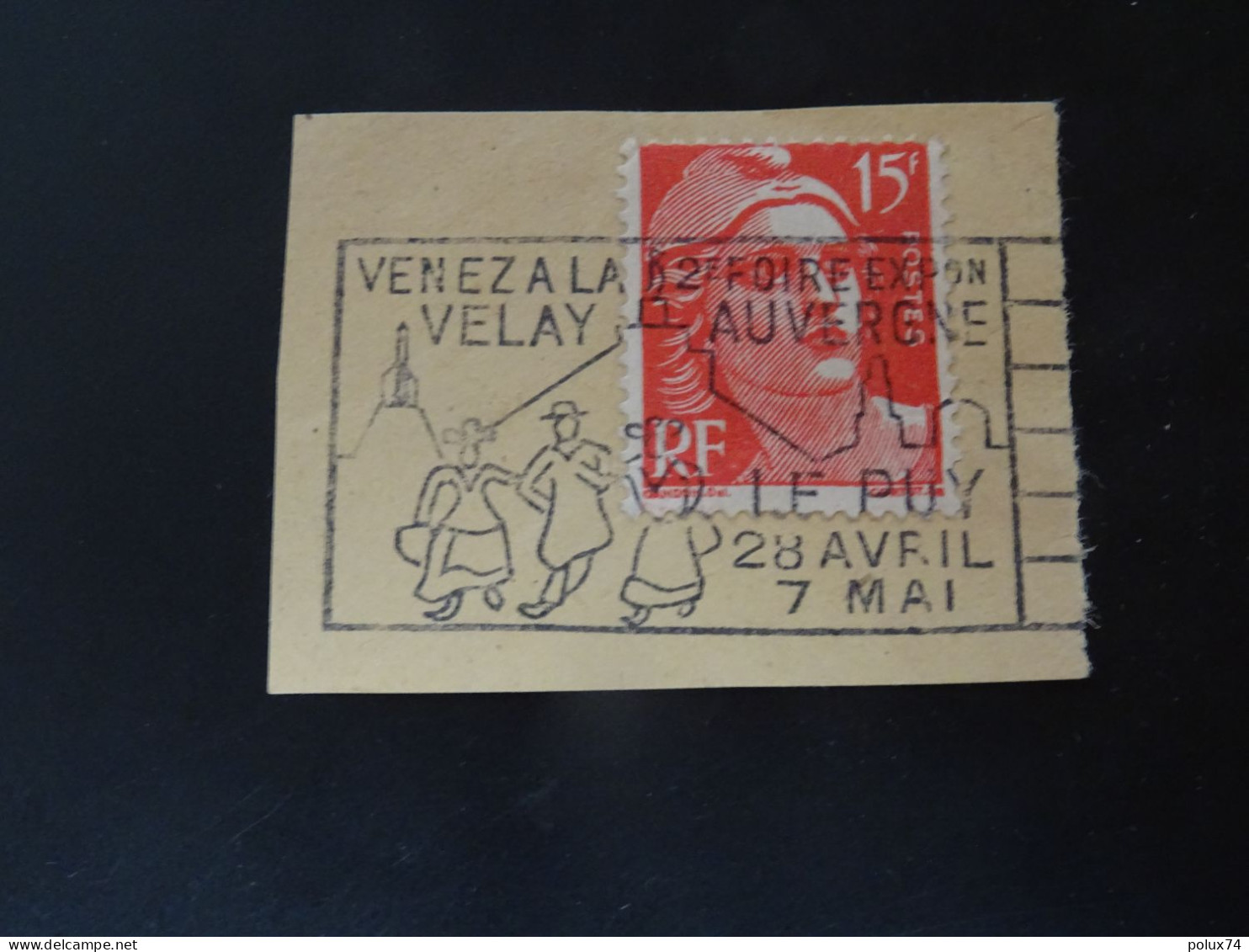FRANCE Marianne  VELAY AUVERGNE - Used Stamps