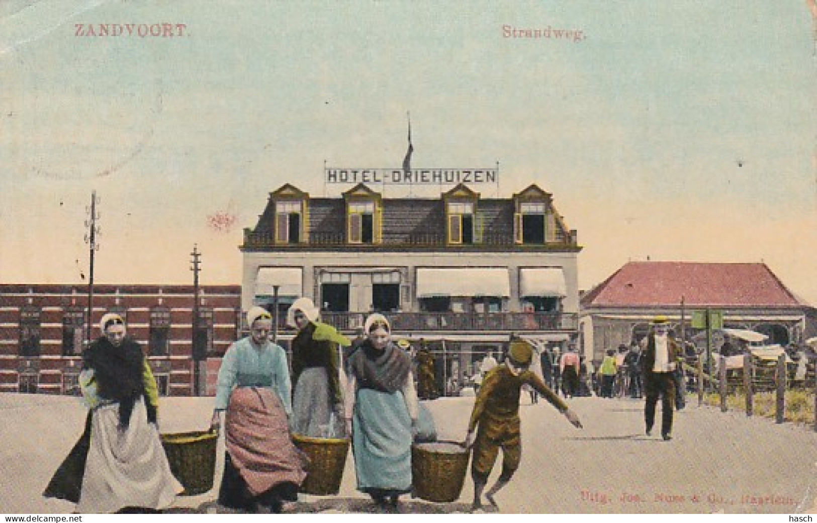 1850	176	Zandvoort, Strandweg – Hotel Driehuizen (zie Hoeken En Randen) - Zandvoort