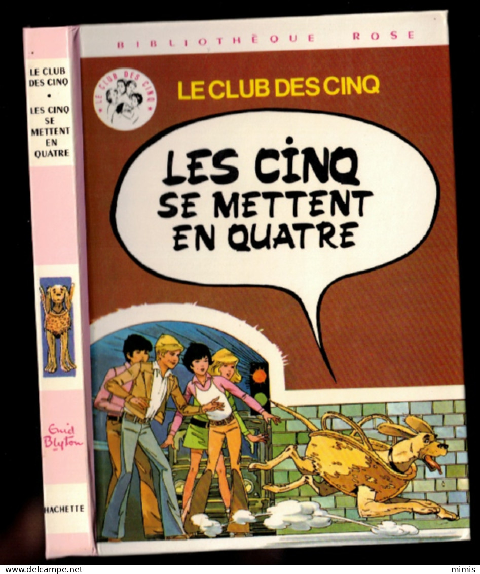 LE CLUB DES CINQ     Les Cinq Se Mettent En Quatre  Racontée Par Claude Voilier - Bibliotheque Rose