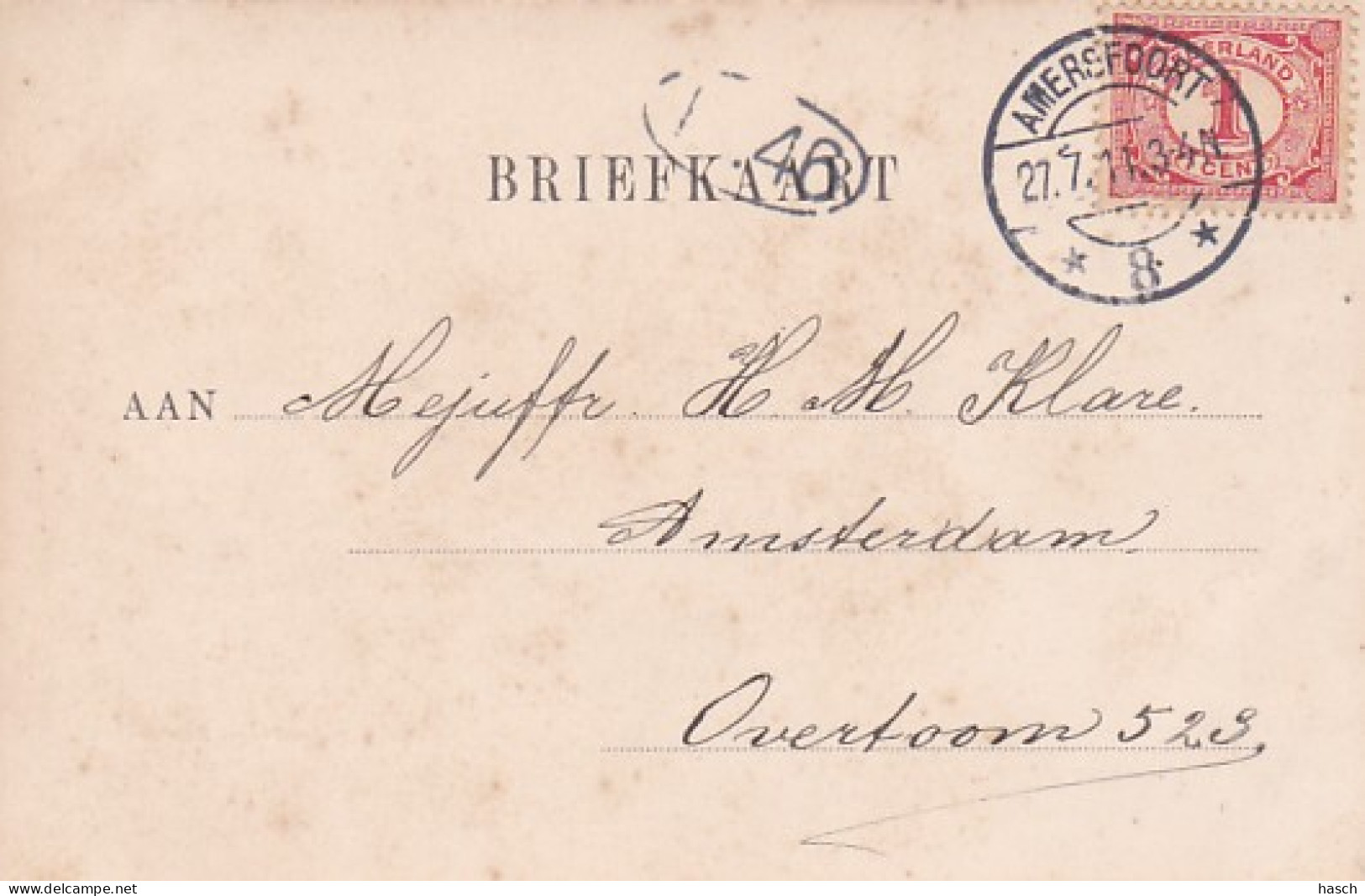 1850	314	Amersfoort, Koppelpoort (poststempel 1911)  - Amersfoort