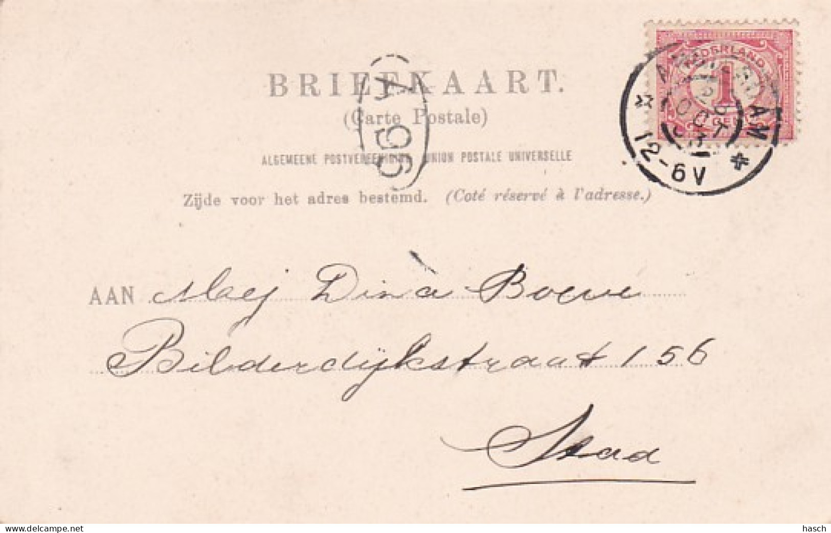 1850	334	Arnhem, Eusebiussingel (poststempel 1903) - Arnhem