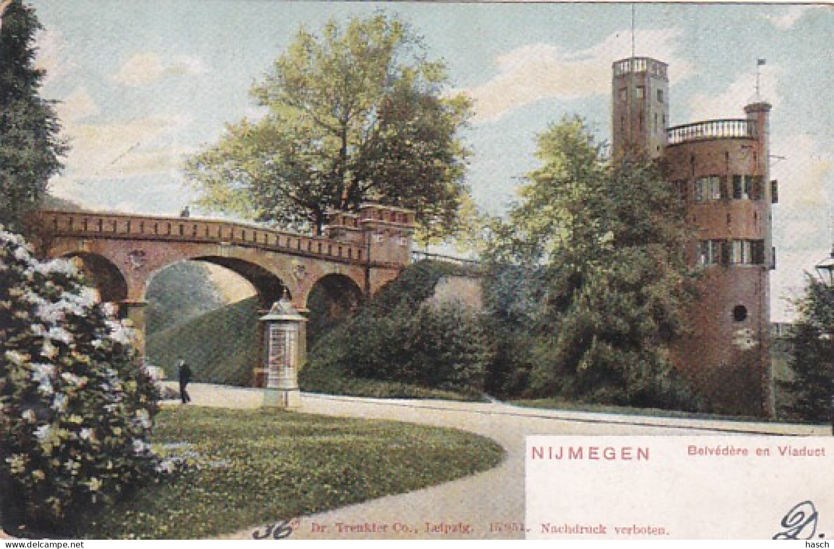 1850	411	Nijmegen, Belvédère En Viaduct (rond 1900) - Nijmegen