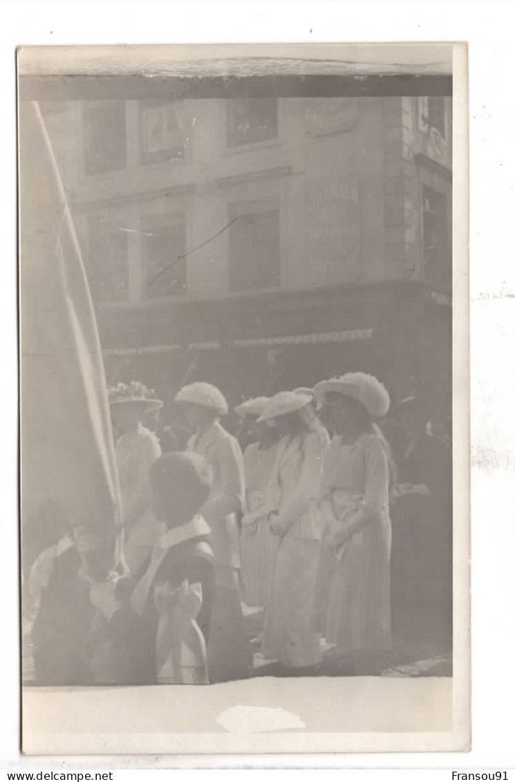 Carte Photo Luxembourg Famille Grand Ducale Procession 1915 - Colmar – Berg