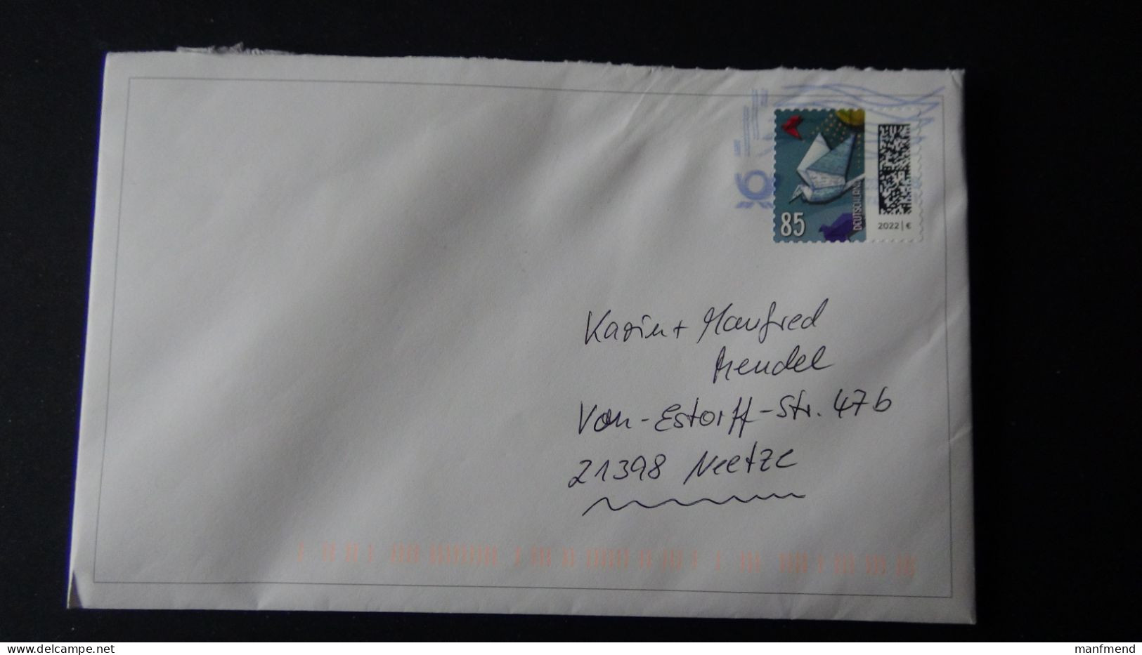 Germany - 2021 - Mi:DE 3652 On Envelope - Look Scan - Lettres & Documents