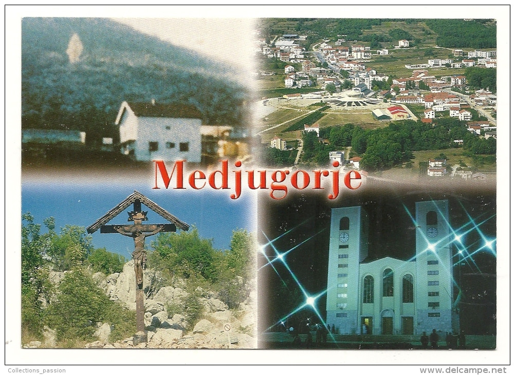 Cp,Bosnie Herzégovine, Medugorje, Multi-Vues, écrite - Bosnia And Herzegovina