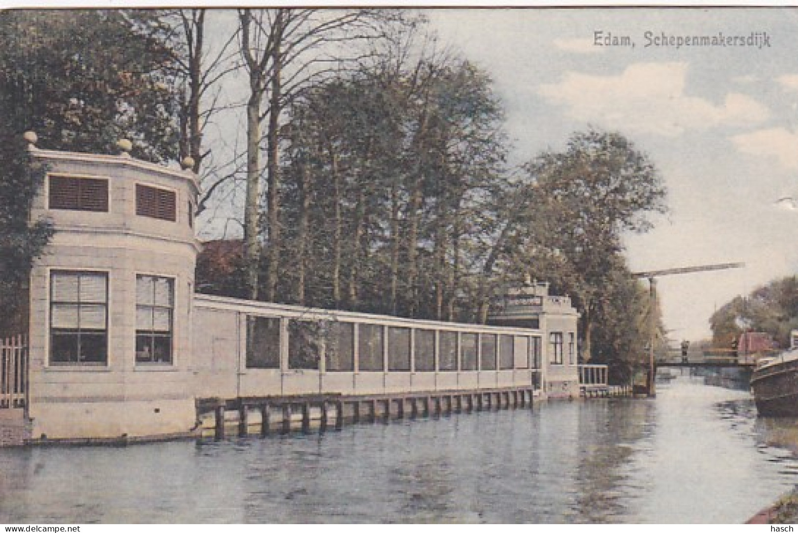 1887	21	Edam, Schepenmakersdijk (poststempel 1912) - Edam