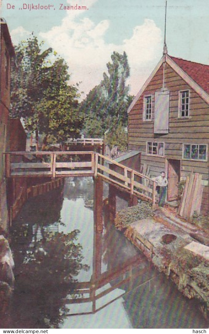 1887	85	Zaandam, De Dijksloot (zie Achterkant) - Zaandam