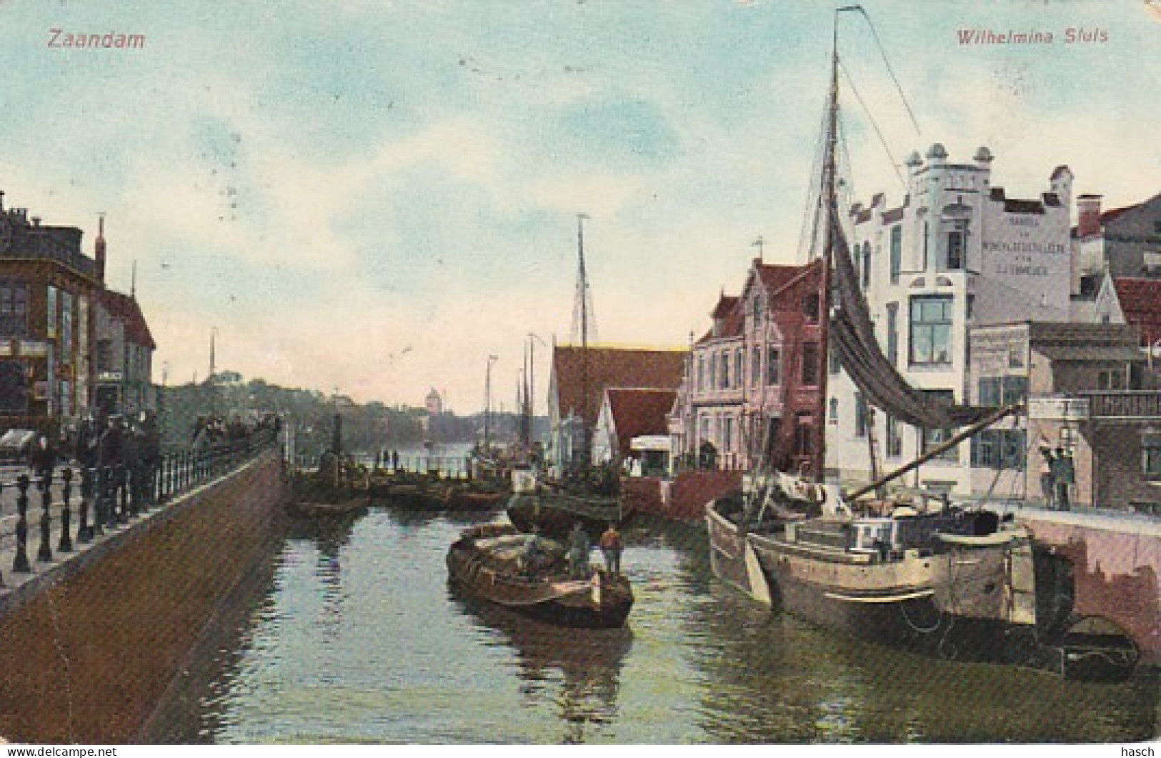 1887	114	Zaandam, Wilhelmina Sluis (linksonder Een Vouw) - Zaandam