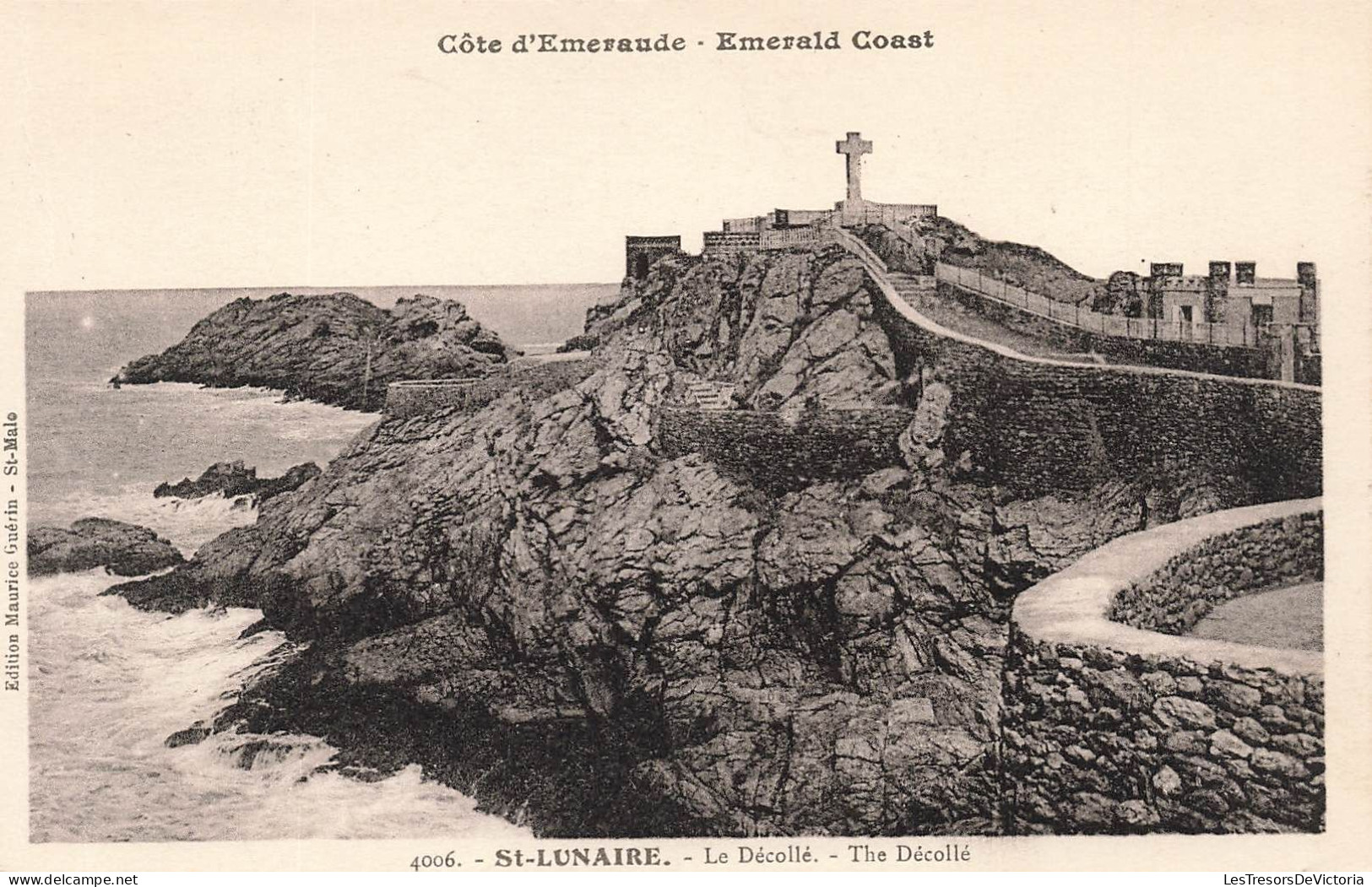 FRANCE - Saint Lunaire - Le Décollé - Carte Postale - Saint-Lunaire