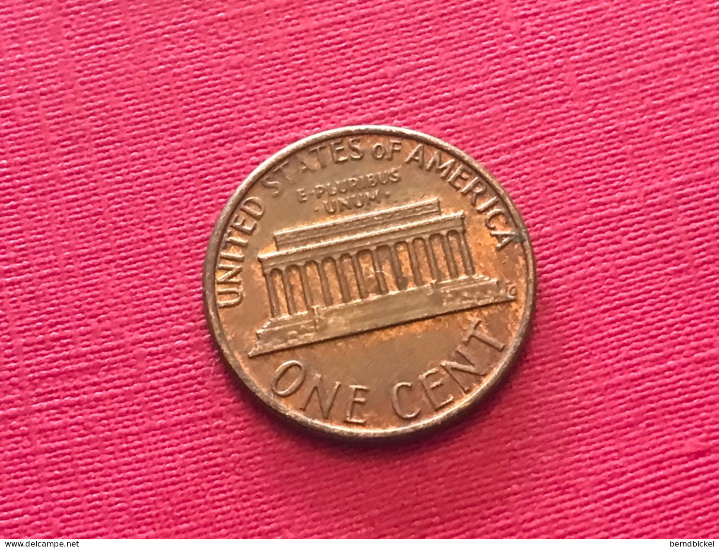 Münze Münzen Umlaufmünze USA 1 Cent 1980 Ohne Münzzeichen - 1959-…: Lincoln, Memorial Reverse