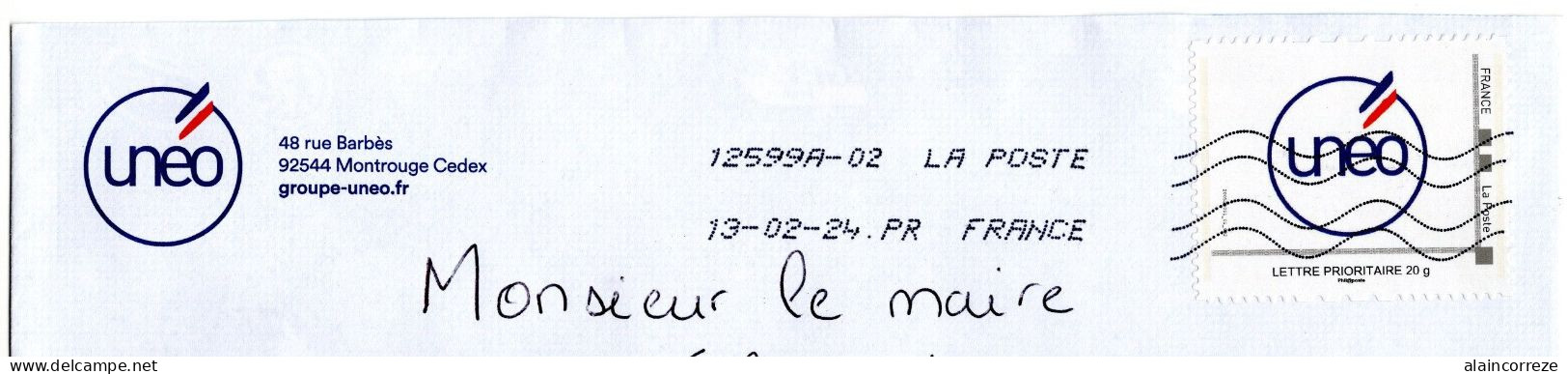 Montimbramoi Personnalisé Hauts De Seine Montrouge Unéo Mutuelle Dédiée Aux Militaires Et Aux Civils De La Défense - Sonstige & Ohne Zuordnung