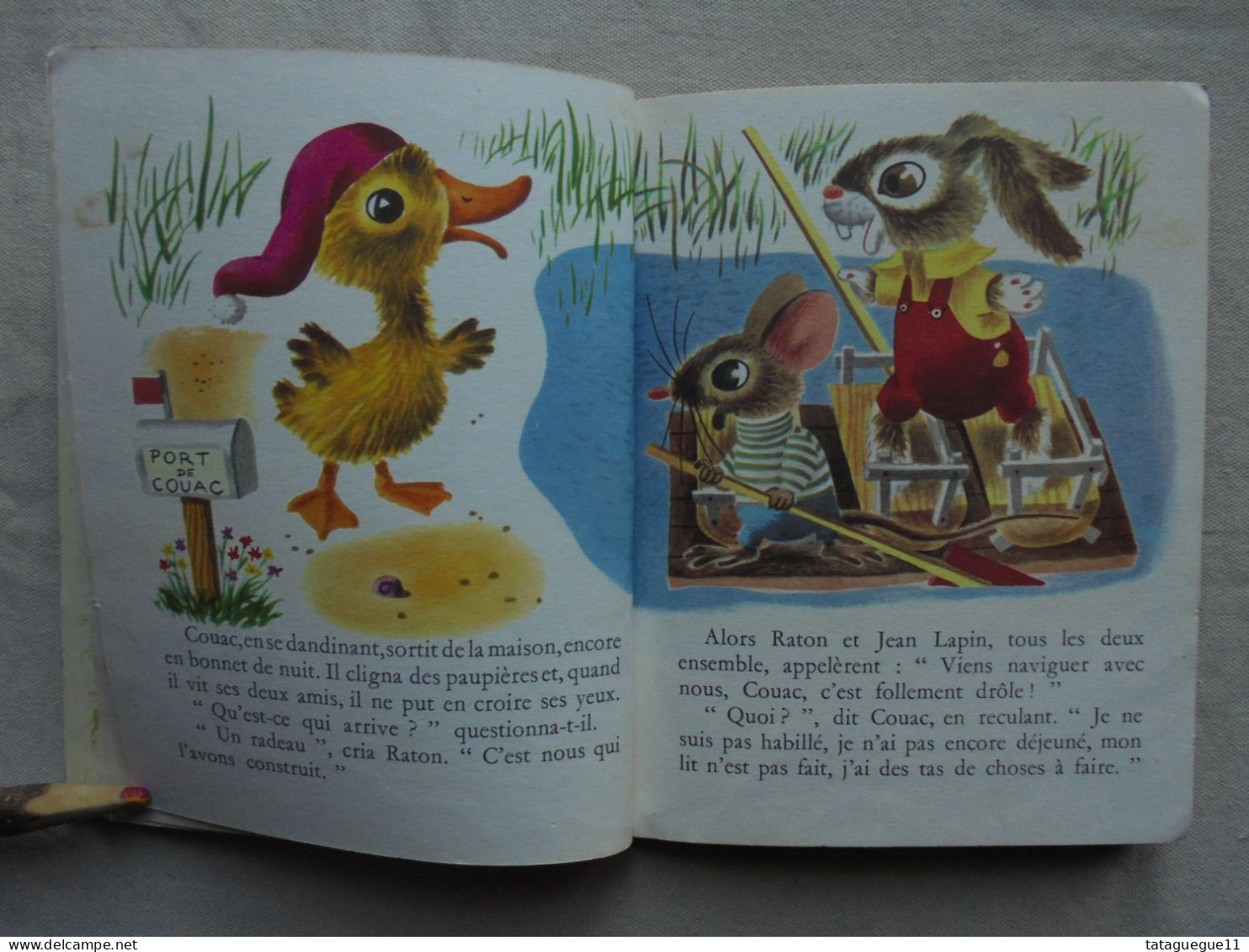 Ancien - Un Petit Livre d'Or Couac Le canard et ses amis Ed. Cocorico 1950