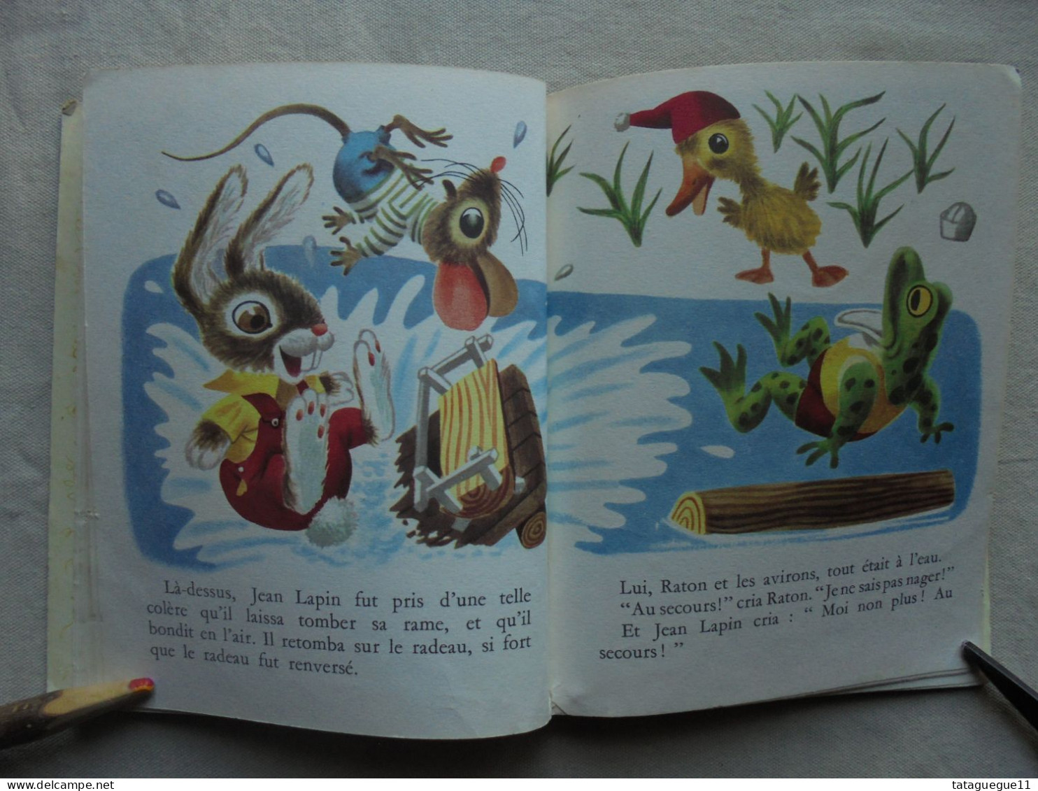 Ancien - Un Petit Livre d'Or Couac Le canard et ses amis Ed. Cocorico 1950