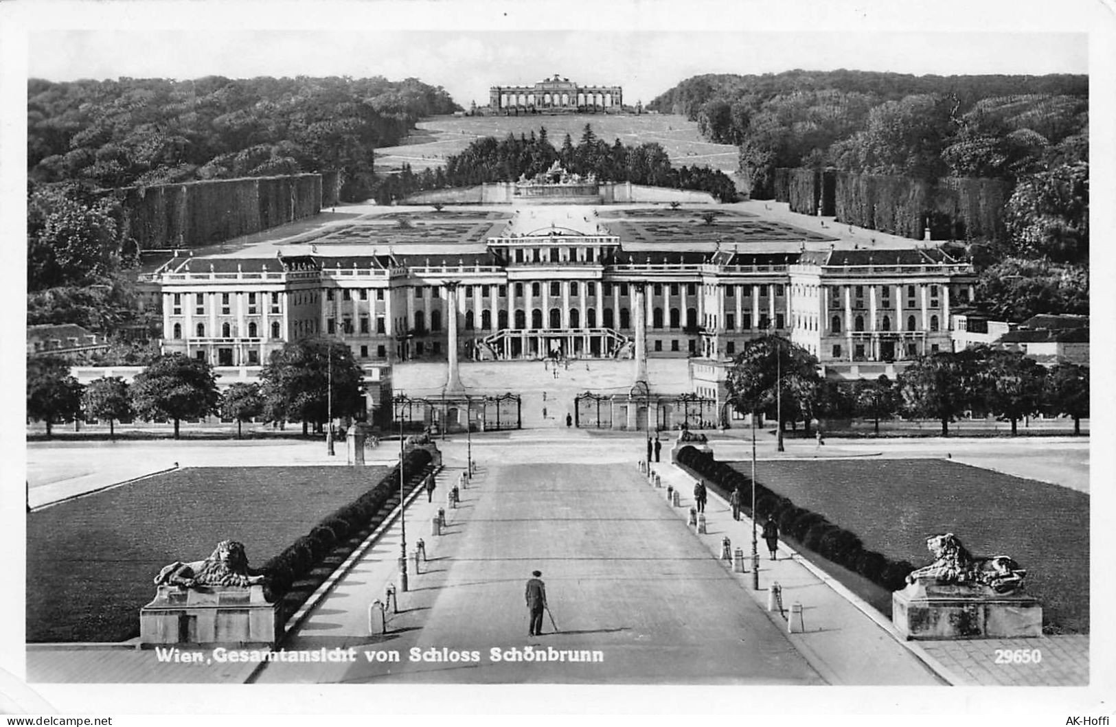 Wien, Gesamtansicht Von Schloss Schönbrunn (1248) - Palacio De Schönbrunn