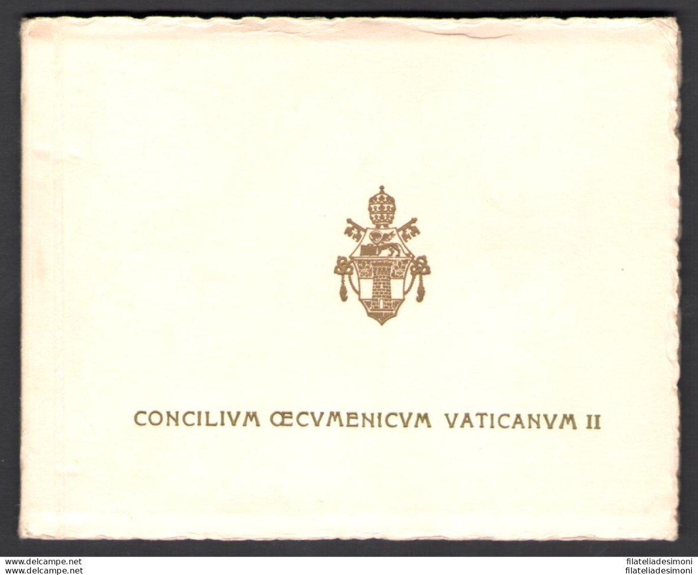 1962 Vaticano, Giovanni XXIII, Concilio Ecumenico Vaticano, Annata Completa FDC - Vaticano