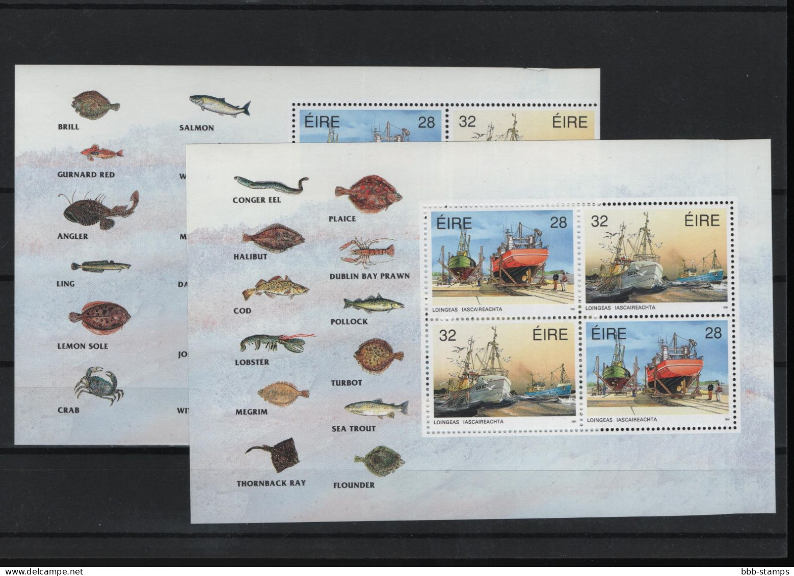 Irland Michel Cat.No. Mnh/** Panes 27/30 - Markenheftchen