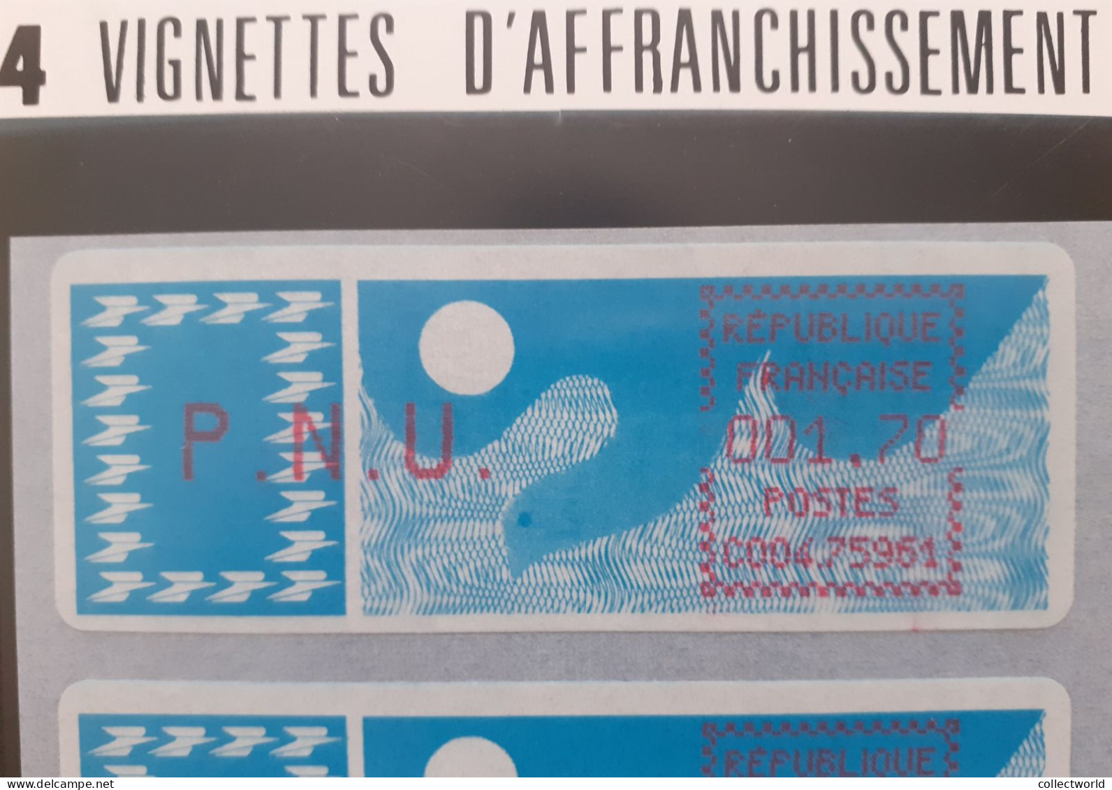 Lot De 2 Plaquettes - 1985 Carta « Carrier »