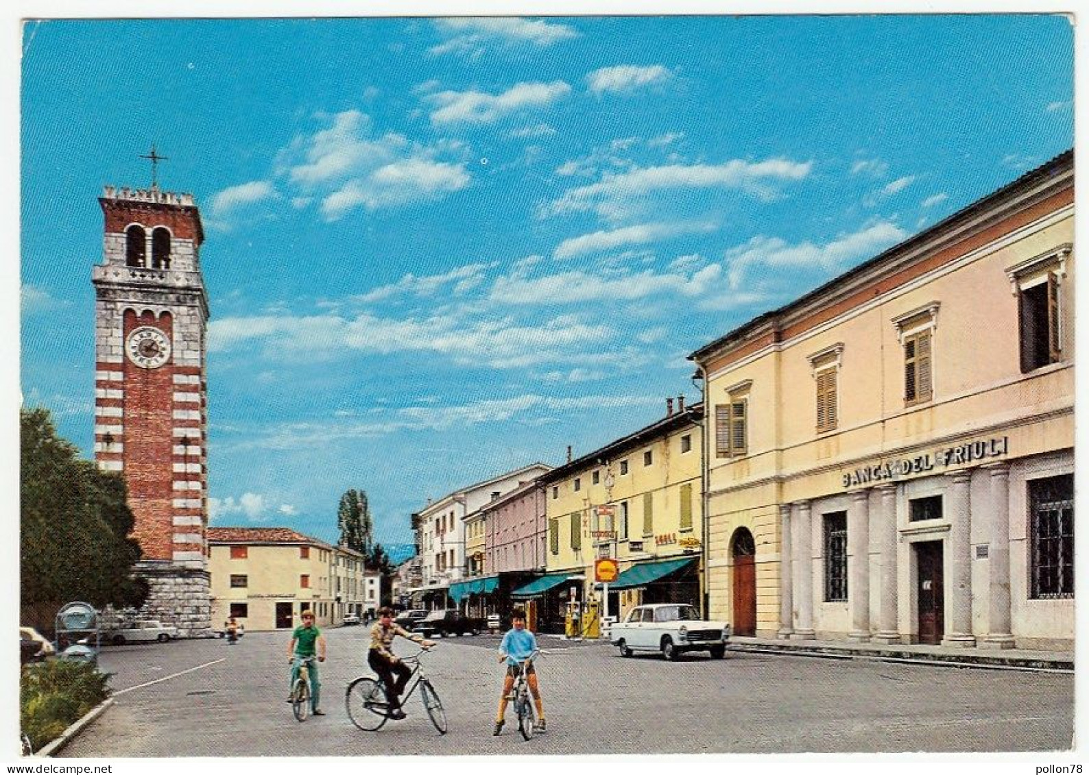 AVIANO - PIAZZA DUOMO - PORDENONE - 1974 - AUTOMOBILI - CARS - Pordenone